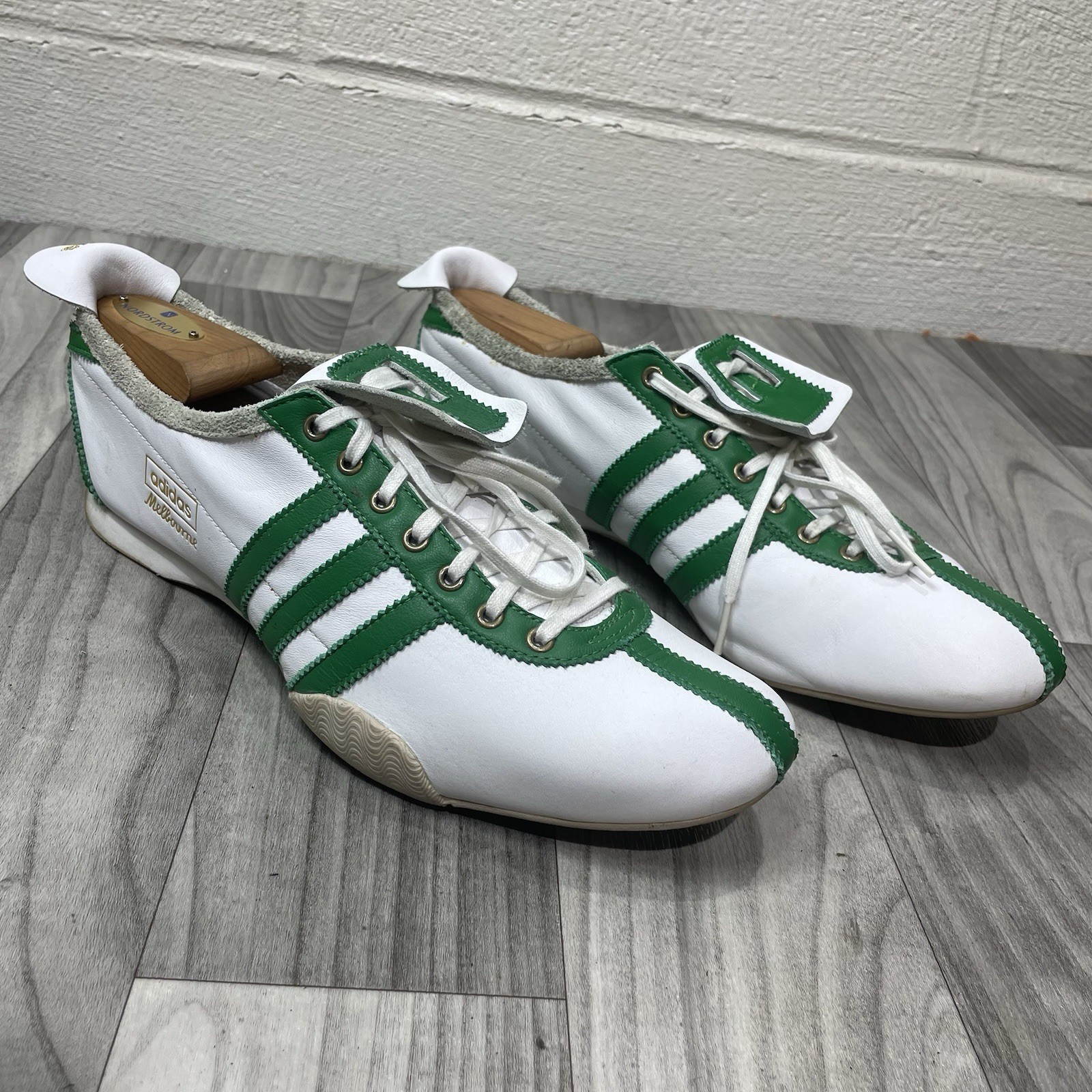Adidas Melbourne 1956 Spike Cleats 2003 Sample Men 9.5 Green Olympics W. Germany