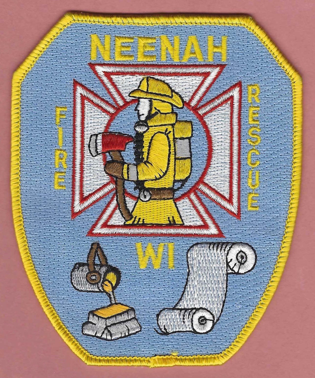 NEENAH WISCONSIN FIRE RESCUE PATCH