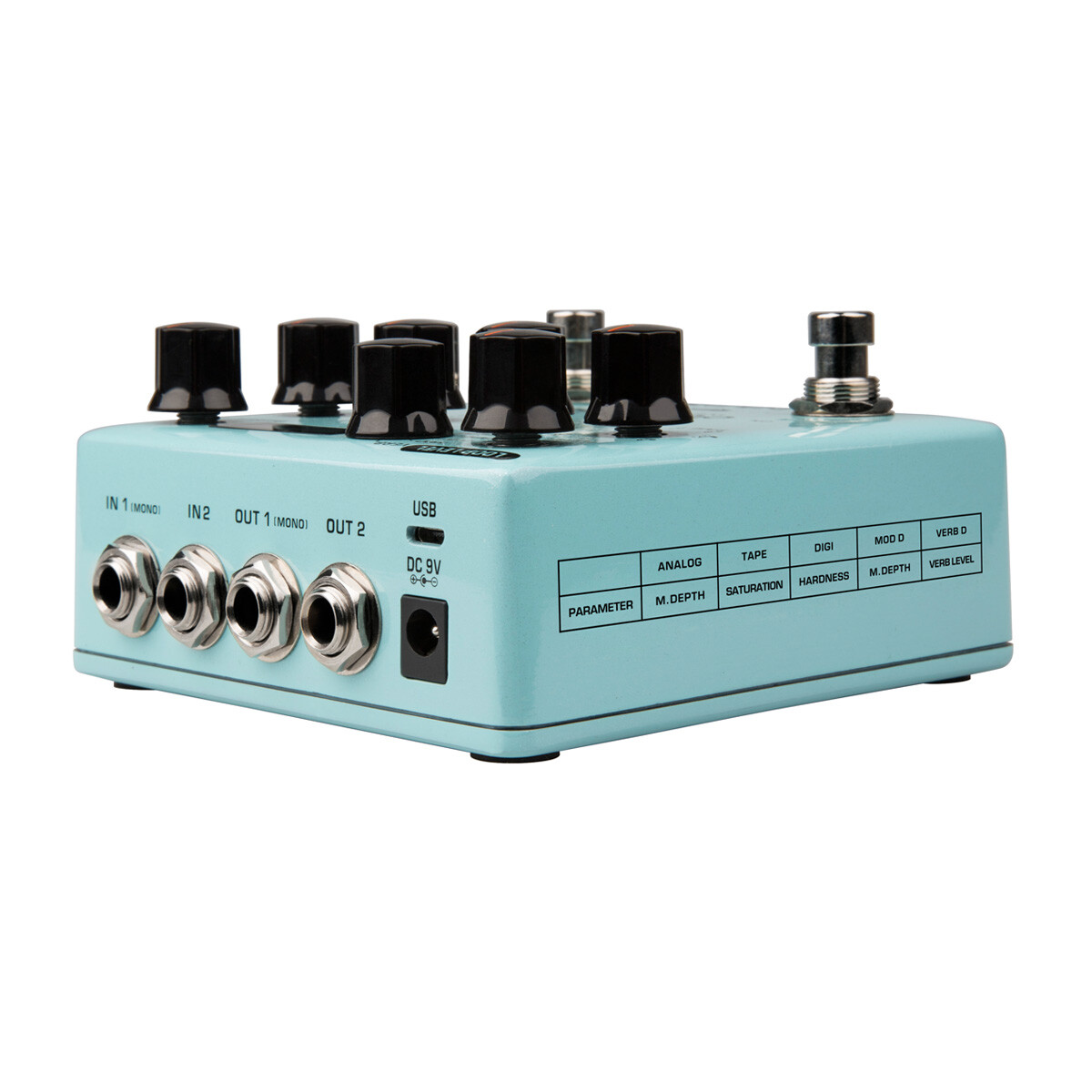 New NUX NDD-6 Duotime Dual Delay Engine Guitar Effects Pedal