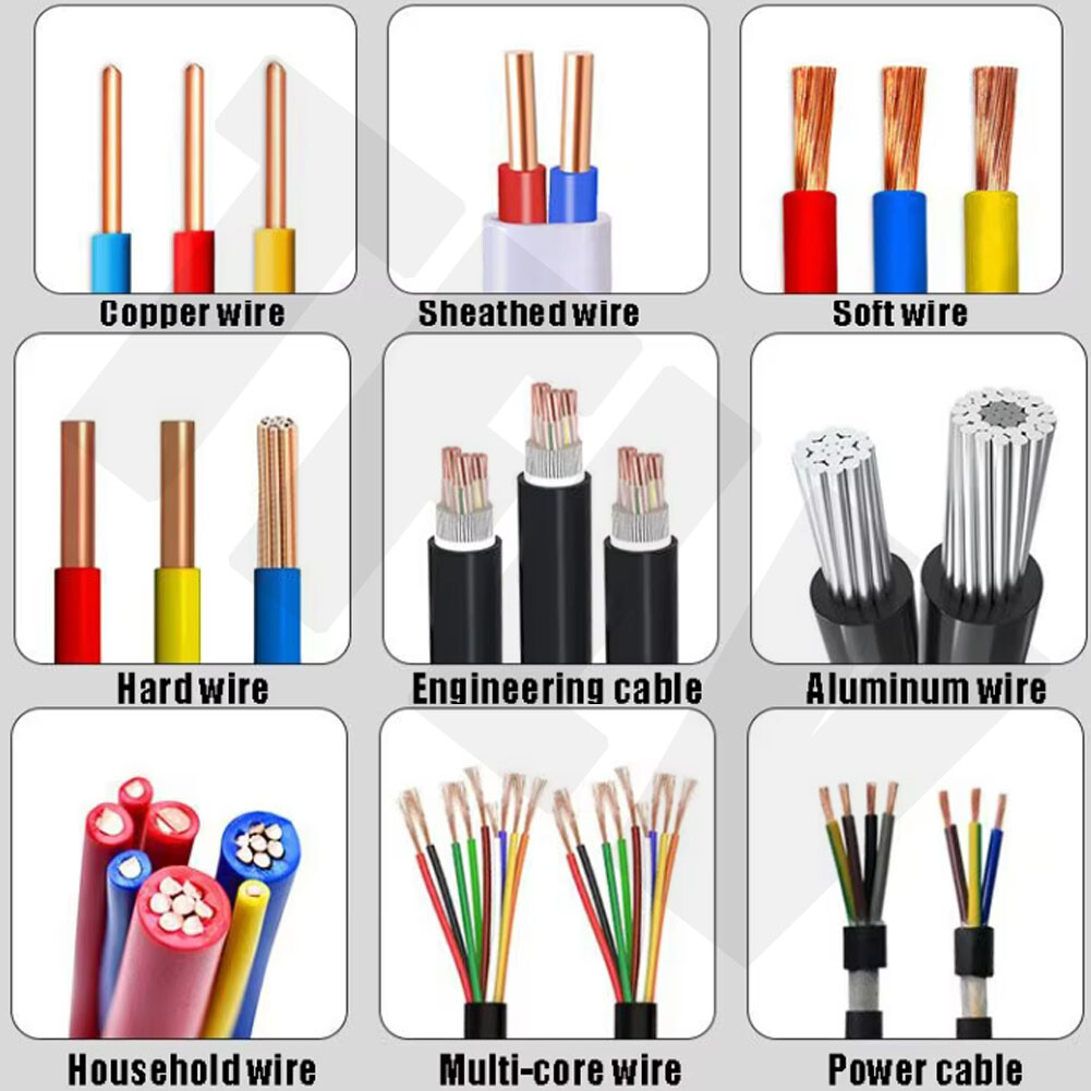 Wire Stripper Manual Wire Stripping Tool 1-25mm Cable Electric Peeling Machine