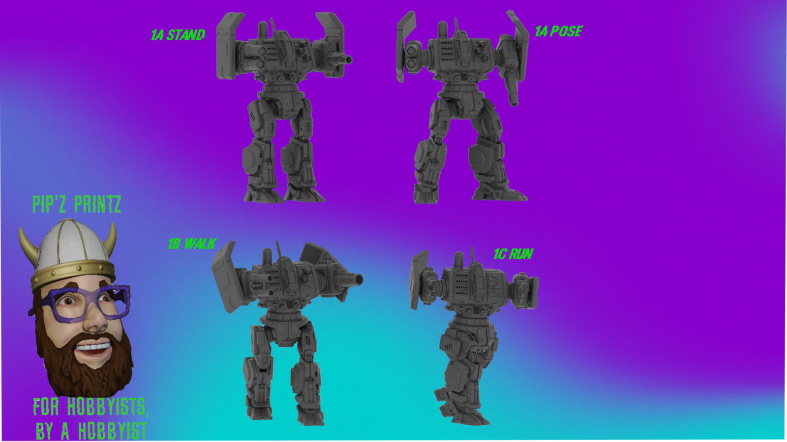 Toyama Alternate Mech Model For Battletech 6mm-10mm-15mm RLWS