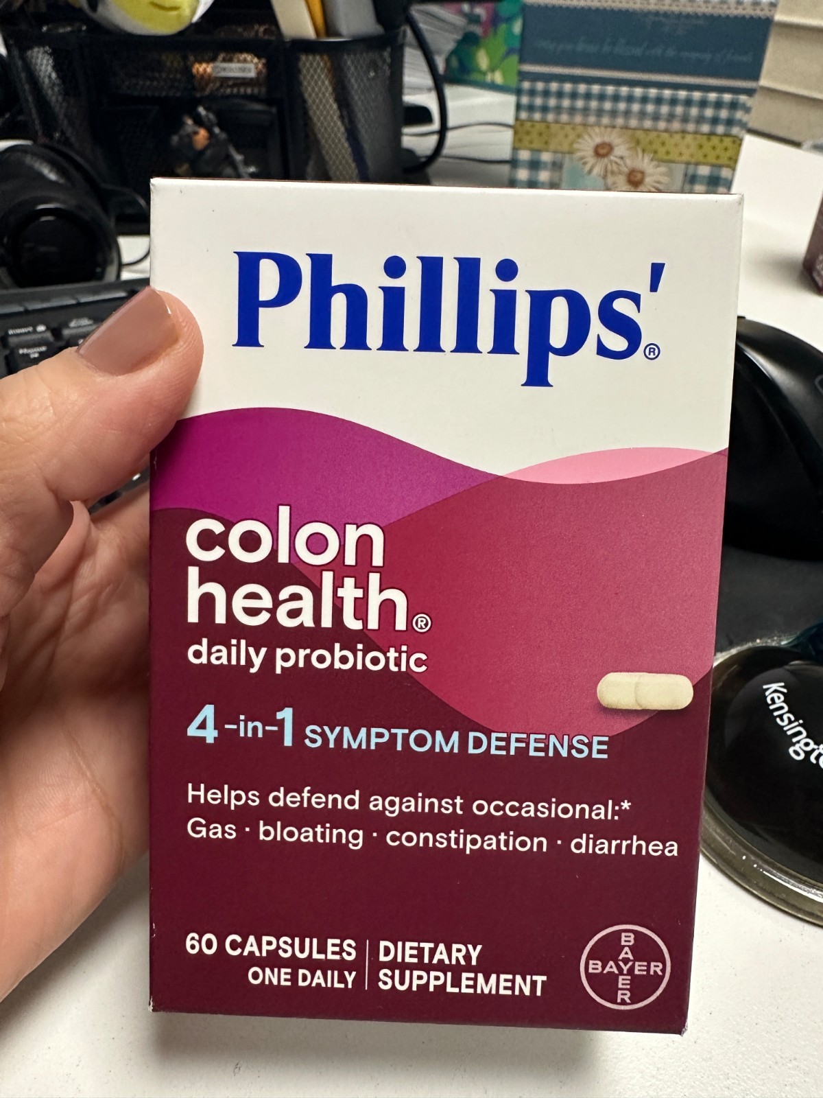 Phillips Daily Care 4in1 Colon Health Daily Probiotic Capsules Supplement 60 ct