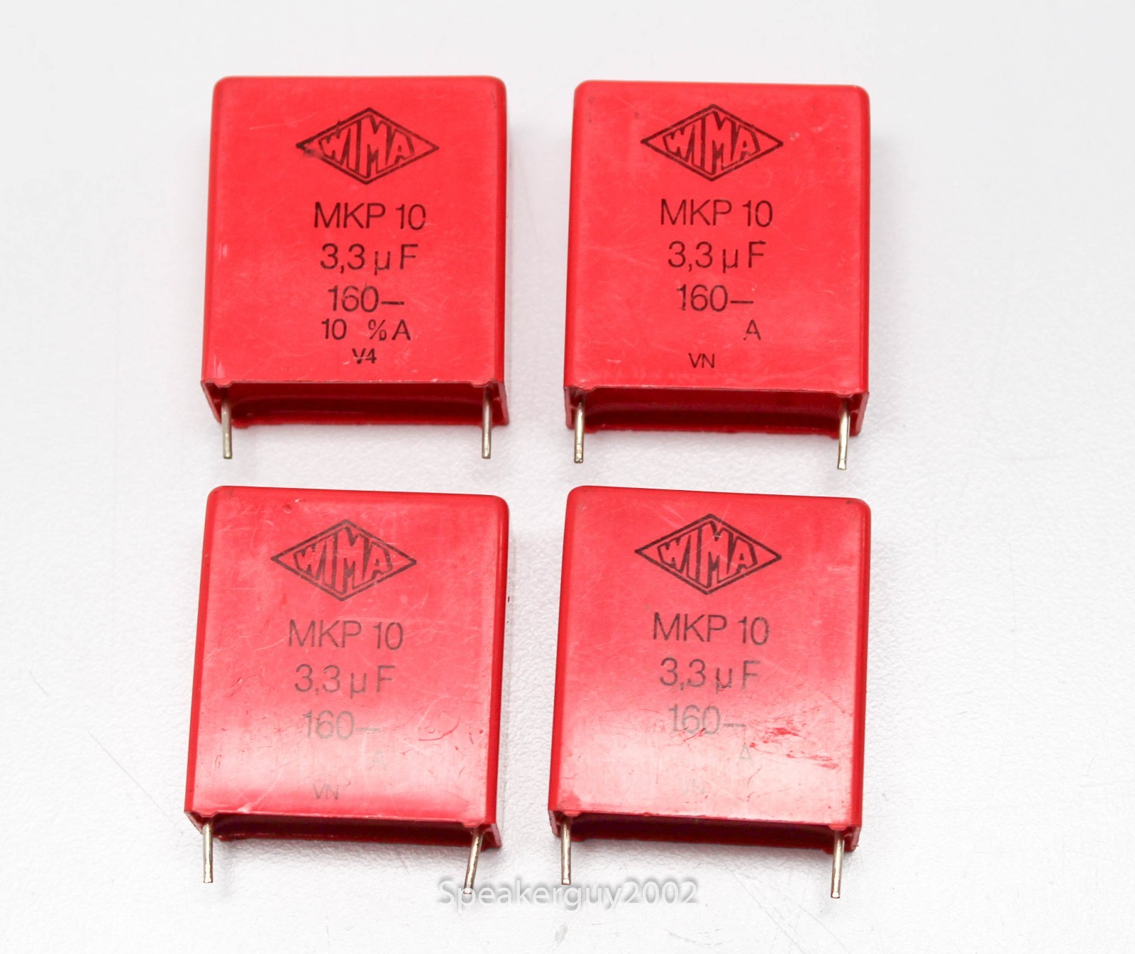 4 -- Wima MKP 10 Capacitors / 3.3 uf 160 V  -- C1