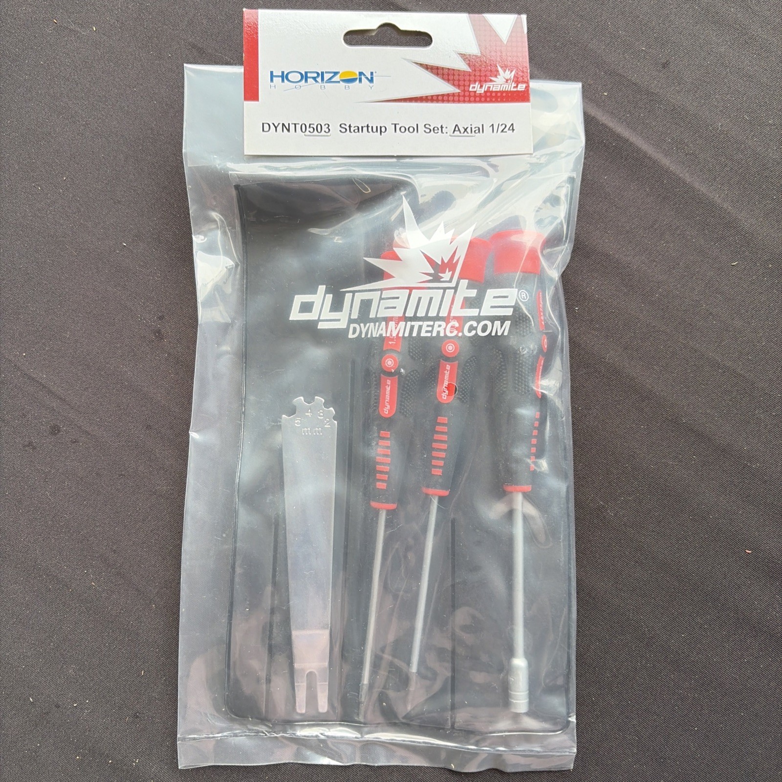 Dynamite DYNT0503 Startup Tool Set  1/24 Scale, SCX24 AX24