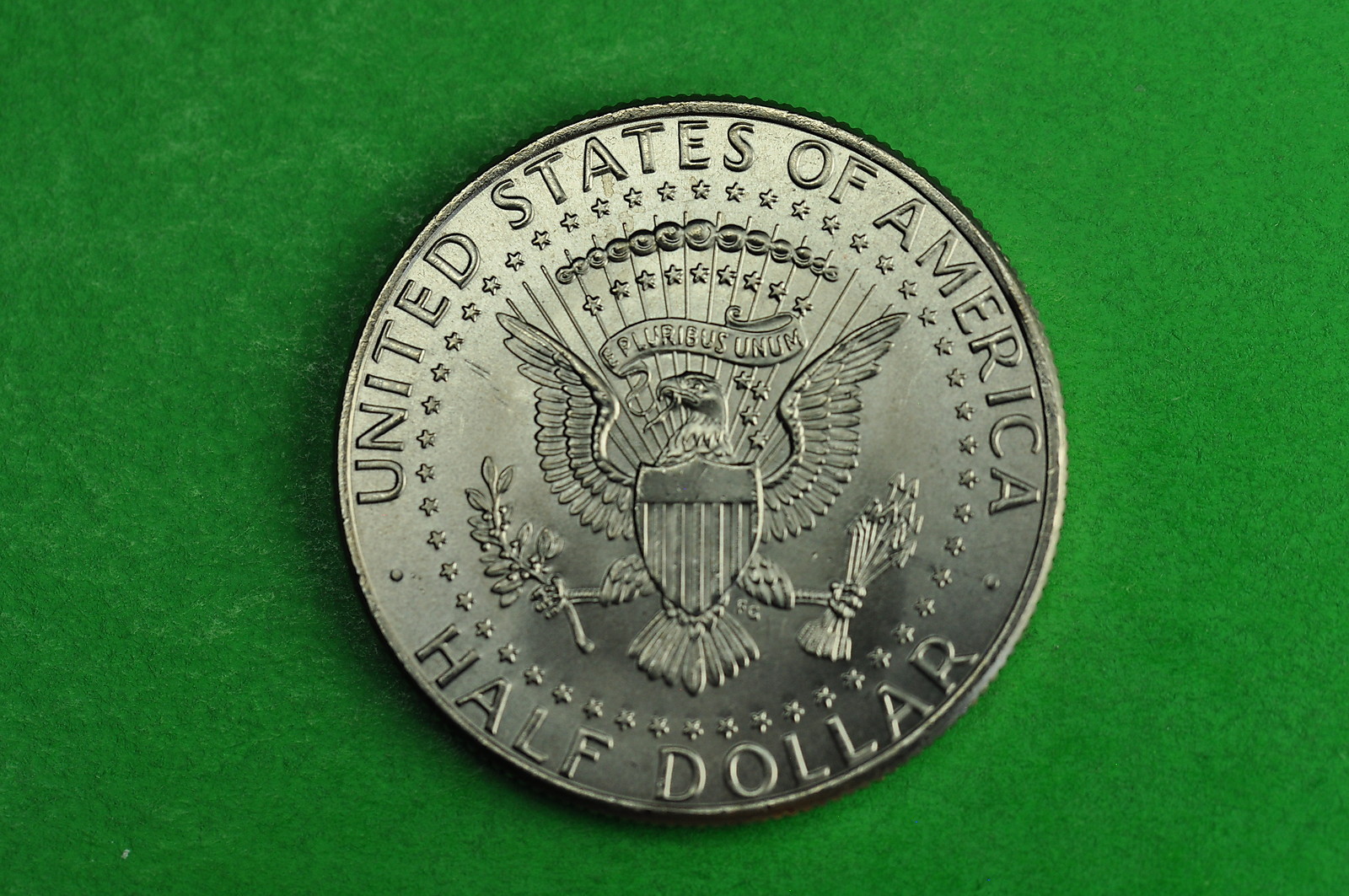 1972-P BU Mint State Kennedy US Half Dollar coin