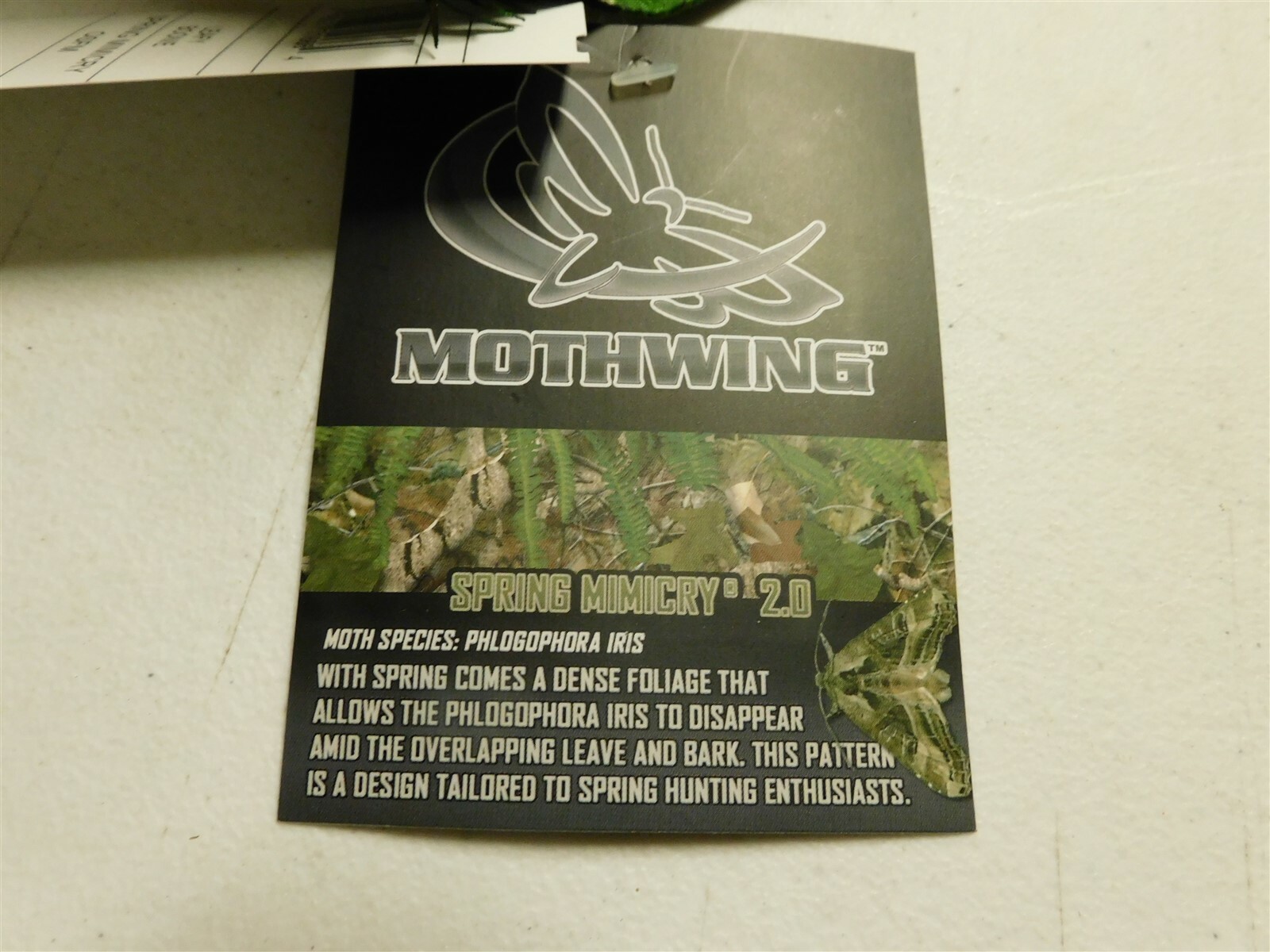 Mothwing Spring Mimicry 2.0 Deer Turkey Hunting Camo Full Facemask Hood Hat OSFM