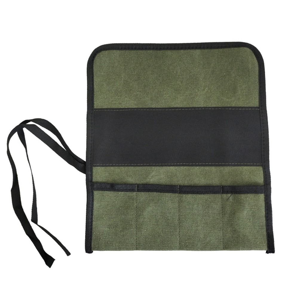 1PC Multiple Pockets Multi-Purpose Roll Up Tool Bag Wrench Pouch Hanging Tool