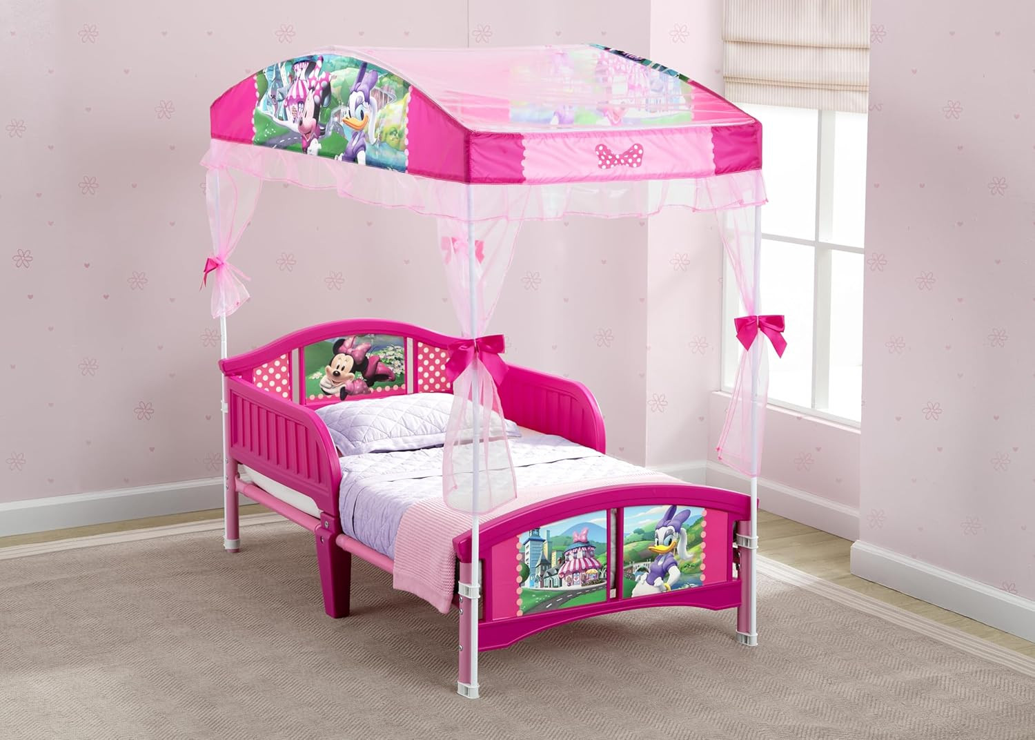 Canopy Toddler Bed, Minnie Mouse