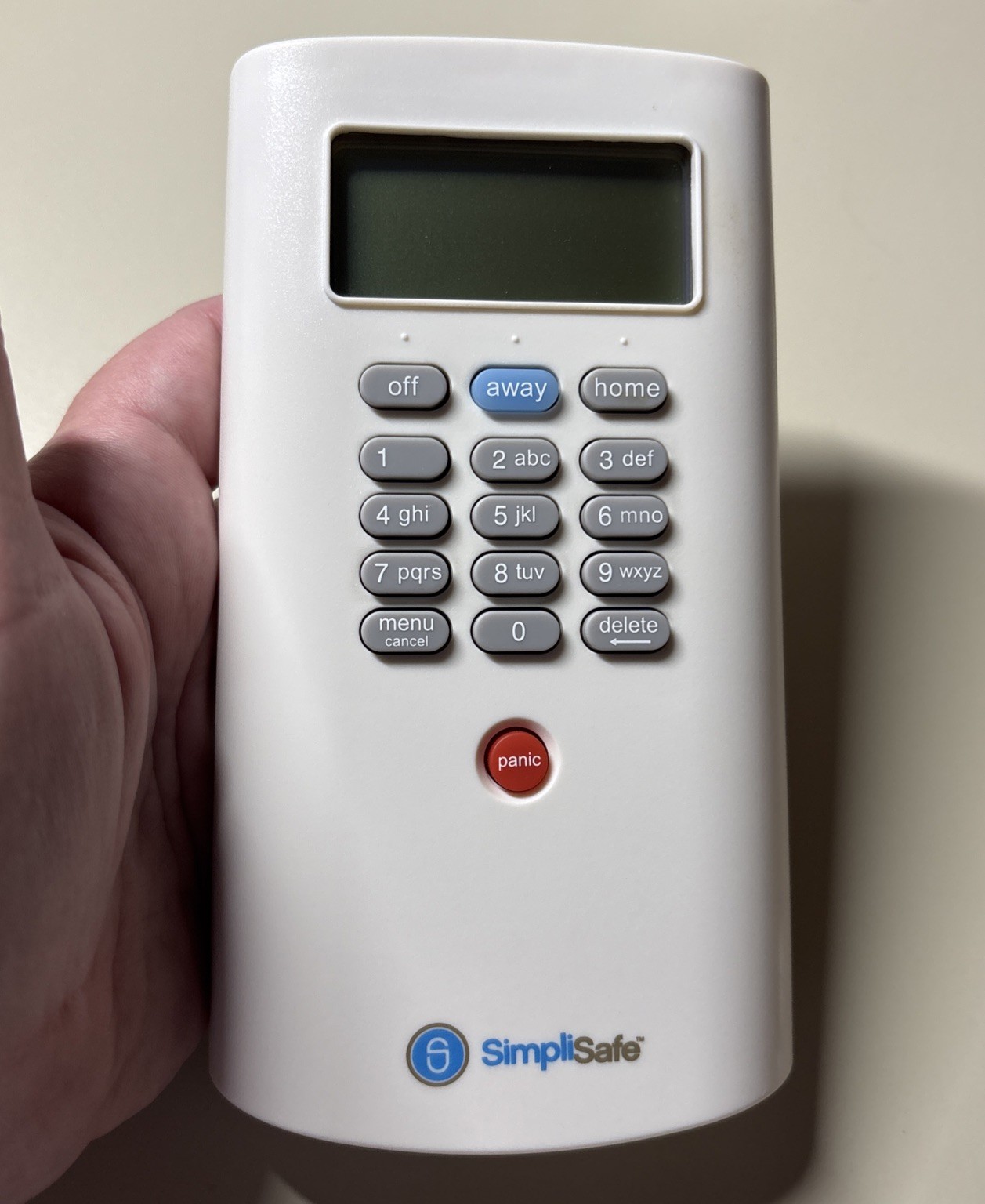 SimpliSafe Gen 1 Key Pad Model KP1000 White Working Great