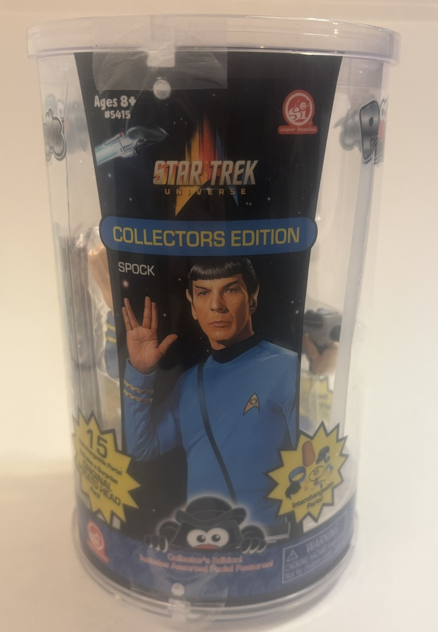 Super Impulse Star Trek PopTaters Spock Figure NEW 15 Interchangeable Parts