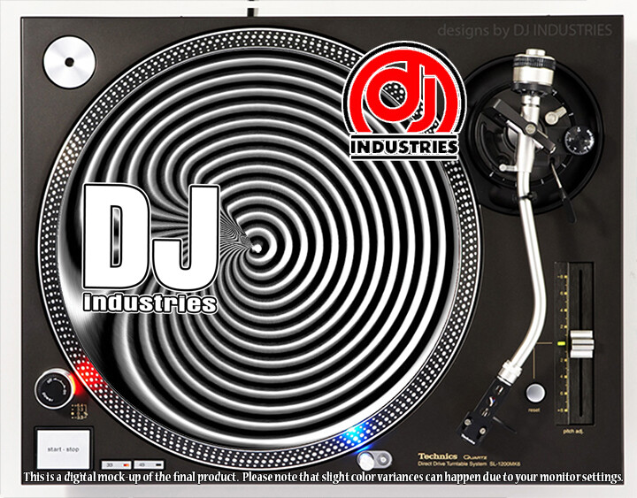 Stove Warp - 7"-12" DJ slipmat for LP turntable record player
