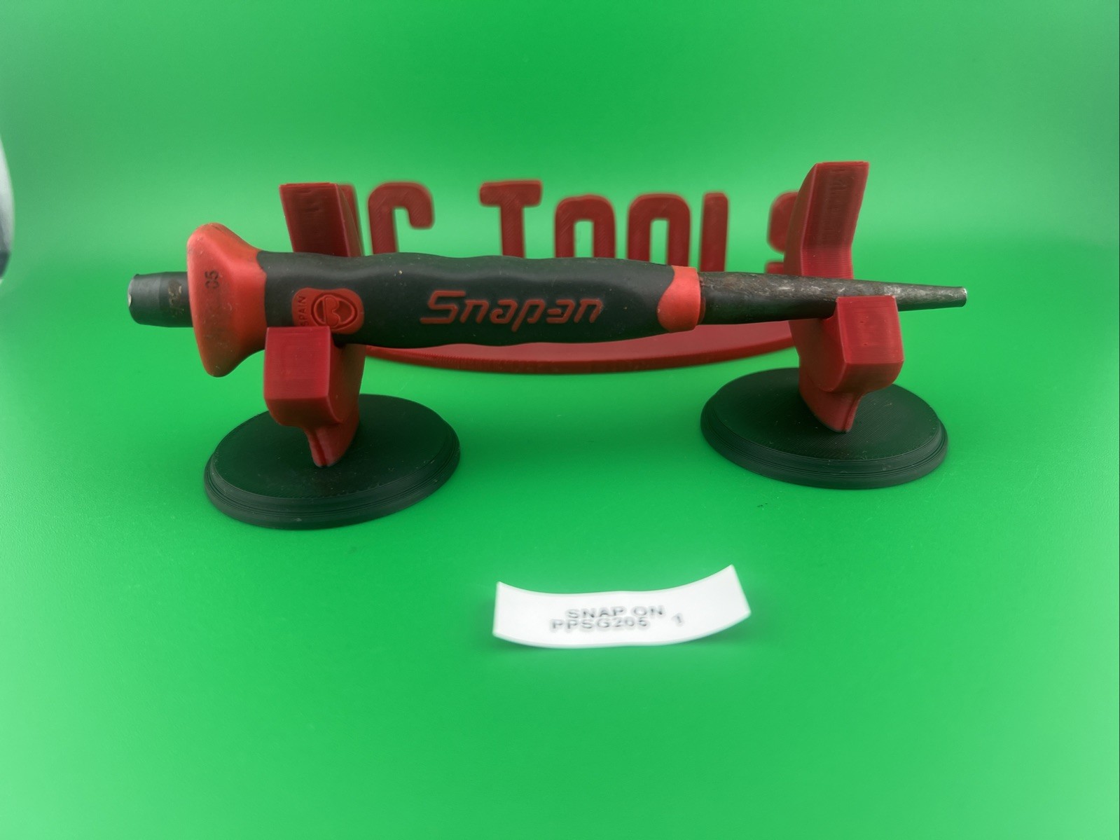 Snap-on Tools SPAIN Red Soft Grip 5/32" Starter Punch PPSG205 1