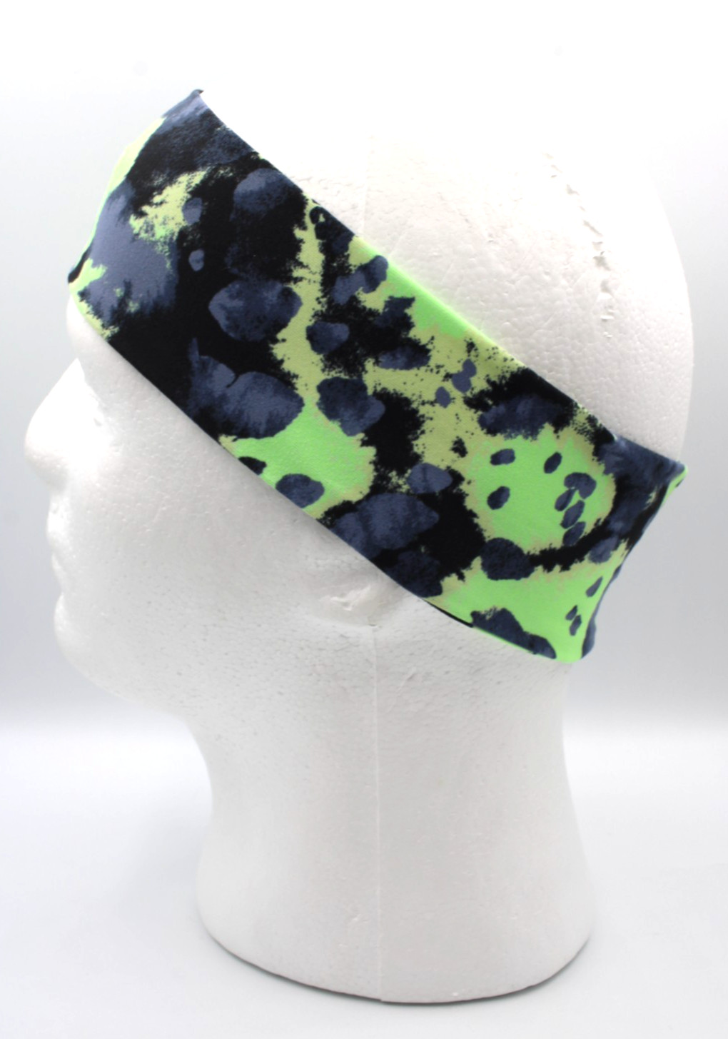 Nike Men's Fury Headband OSFM Diffused Blue/Limeblast/White