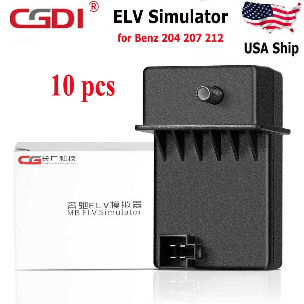 10PCS CGDI MB EIS ELV Emulator Renew ESL Compatible For Benz W204 W207 W212