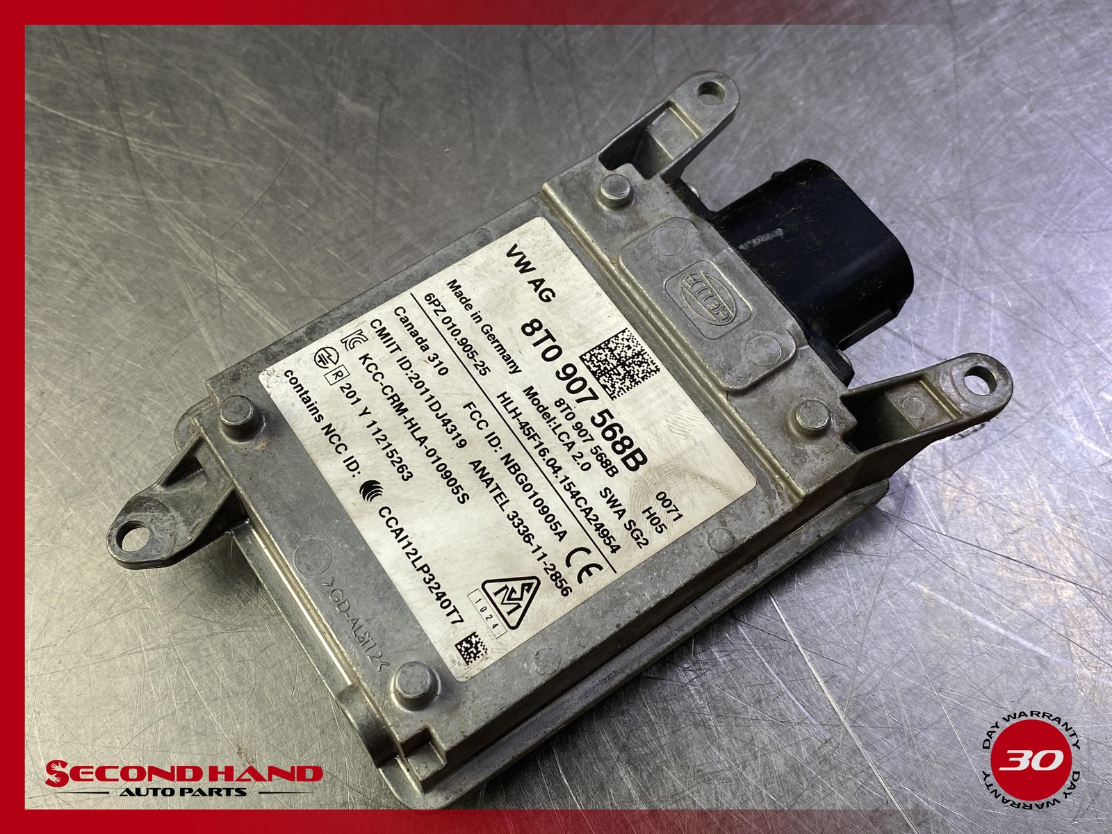 Audi Porsche Blind Spot Detection System Warning Sensor OEM 8T0907568B