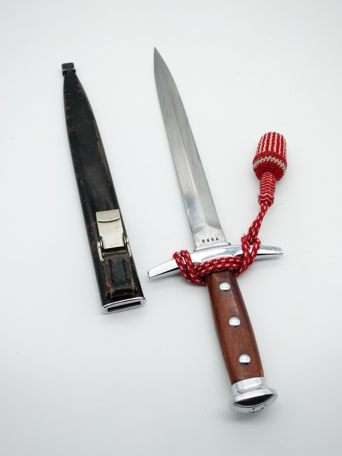 Superb Swiss Army Military M43 Officer Dagger M1943 SIG Neuhausen Portepee