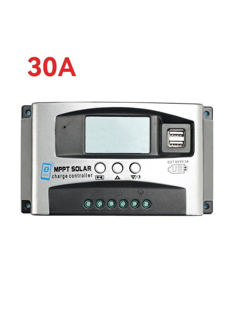 30A MPPT High Energy Solar Controller APP to Remotely Manage DSP Controller