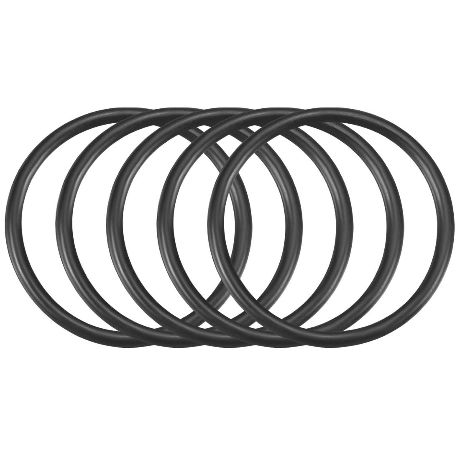 50Pcs Black 21mm x 1.5mm Nitrile Rubber O Ring NBR Oil Sealing Grommets