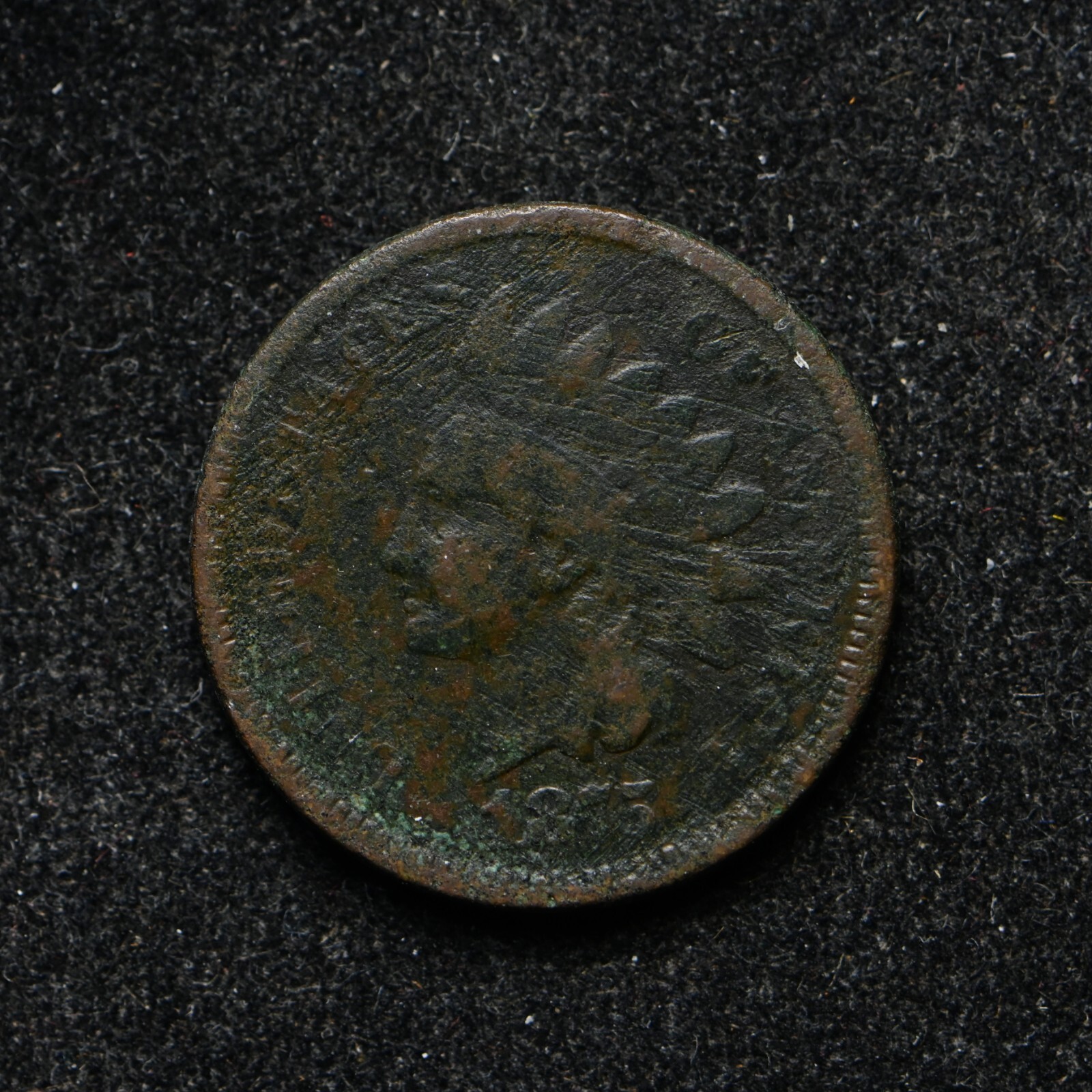 1875 Indian Head Cent (ab3344)