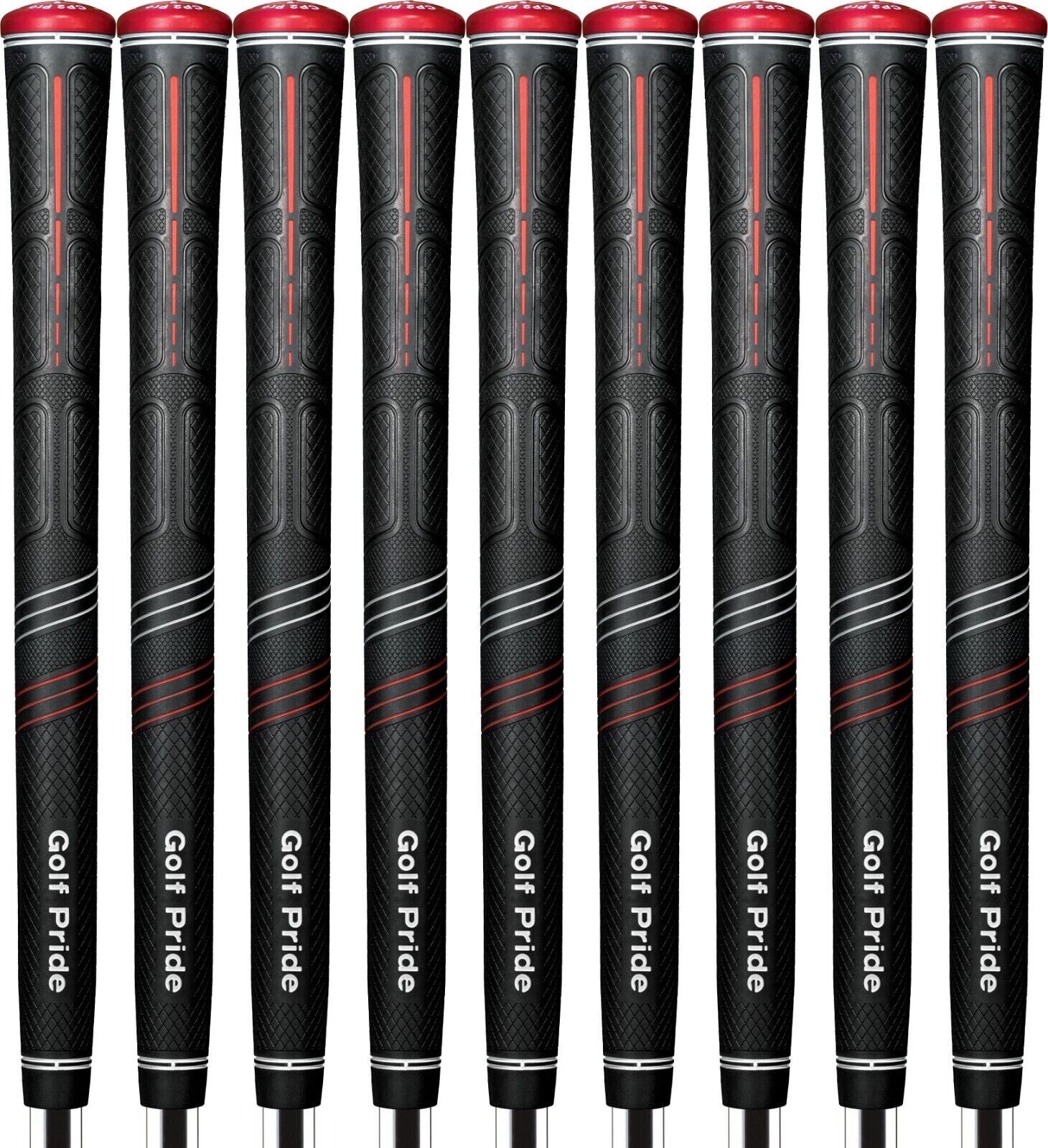 Golf Pride CP2 Pro Standard Size Golf Grip - With Plus4 Technology - Set of 9