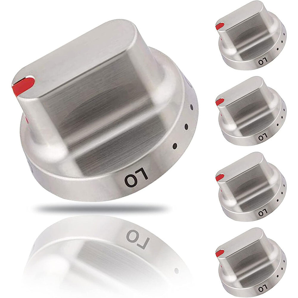 5 Pack DG64-00472A Burner Stove Knobs for Samsung Stove/Oven knob DG94-01431A