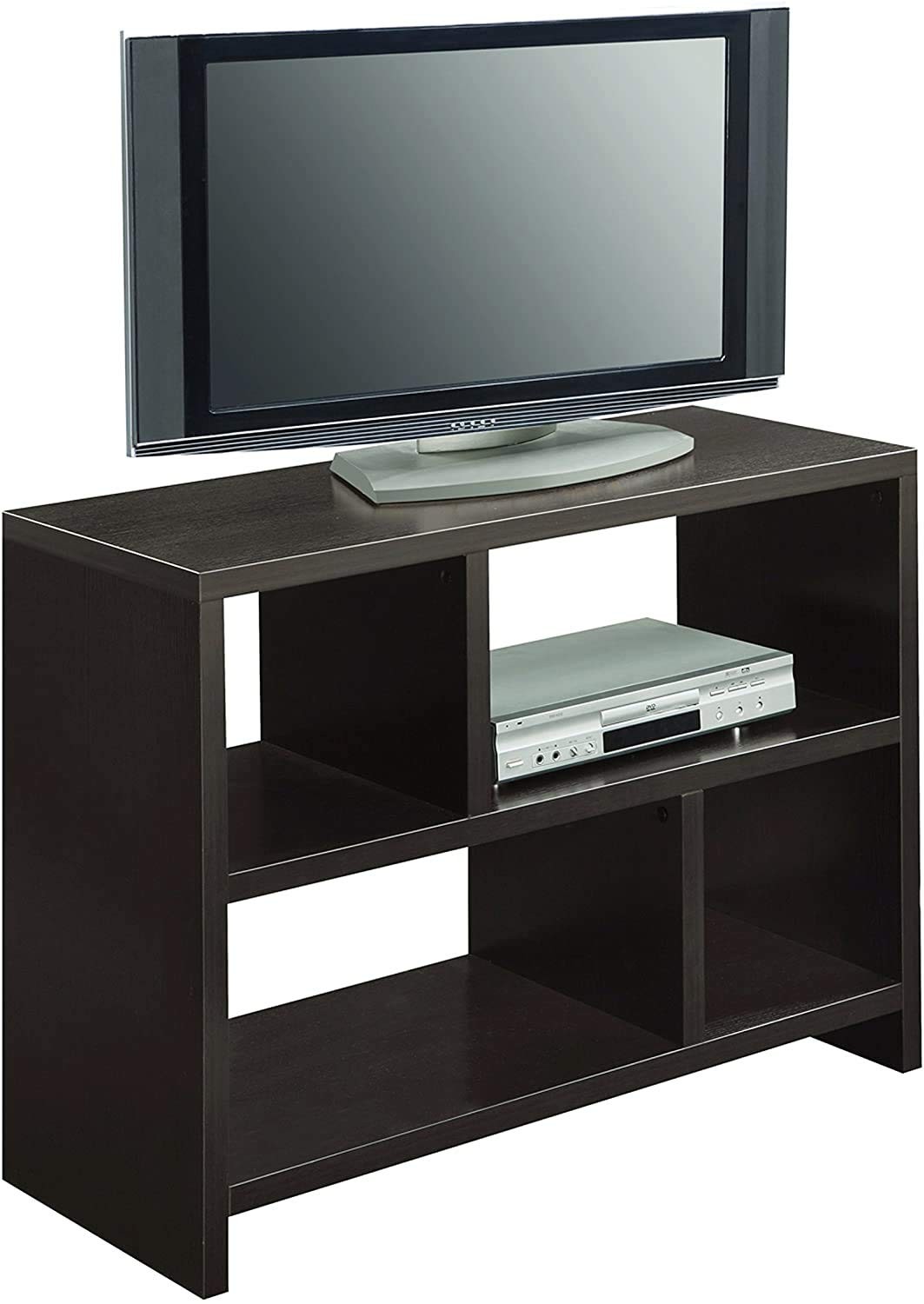 Scranton & Co Bookend Console Table in Espresso