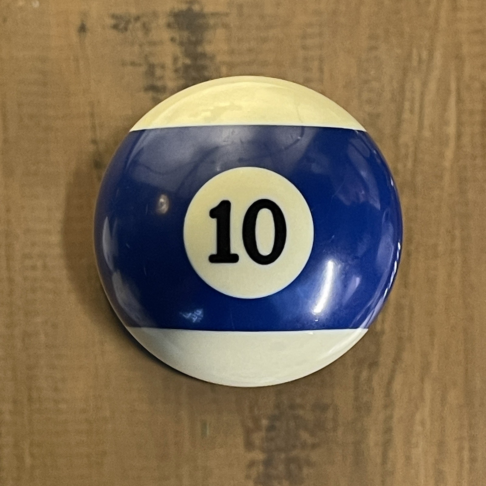 Vintage 10 Ten Ball Billiard Ball