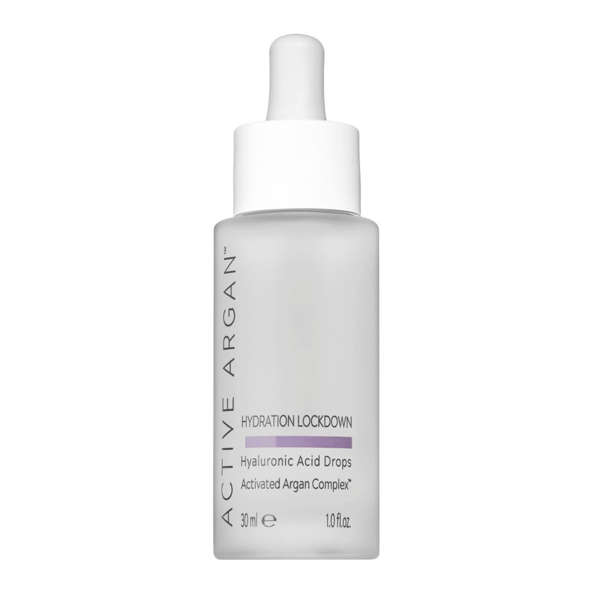 Active Argan Hydration Lockdown Hyaluronic Acid Drops 1oz NEW SEALED