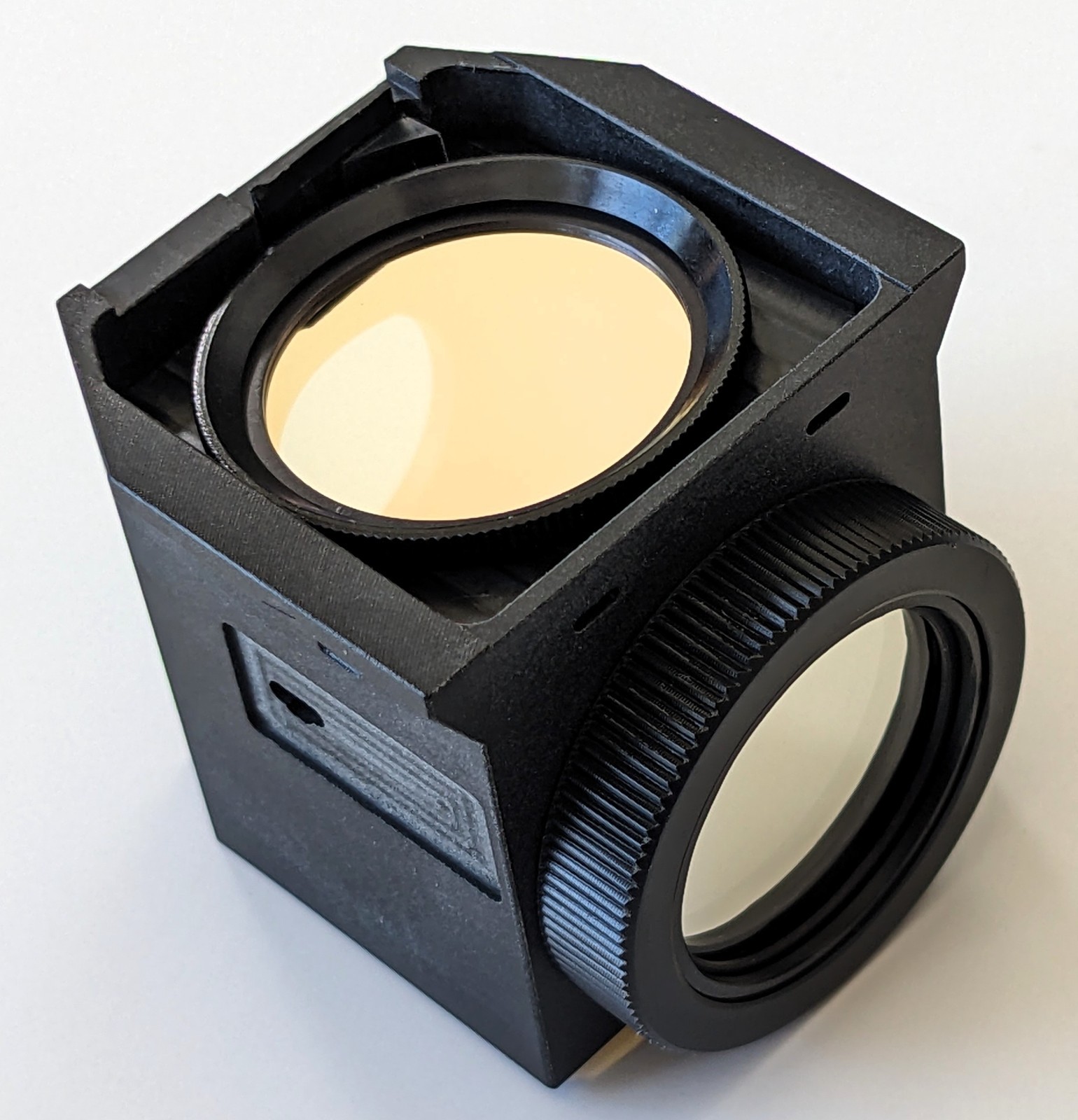 Nikon Ti Microscope Fluorescence Filter Cube Semrock BrightLine FITC-A-Basic-NTE