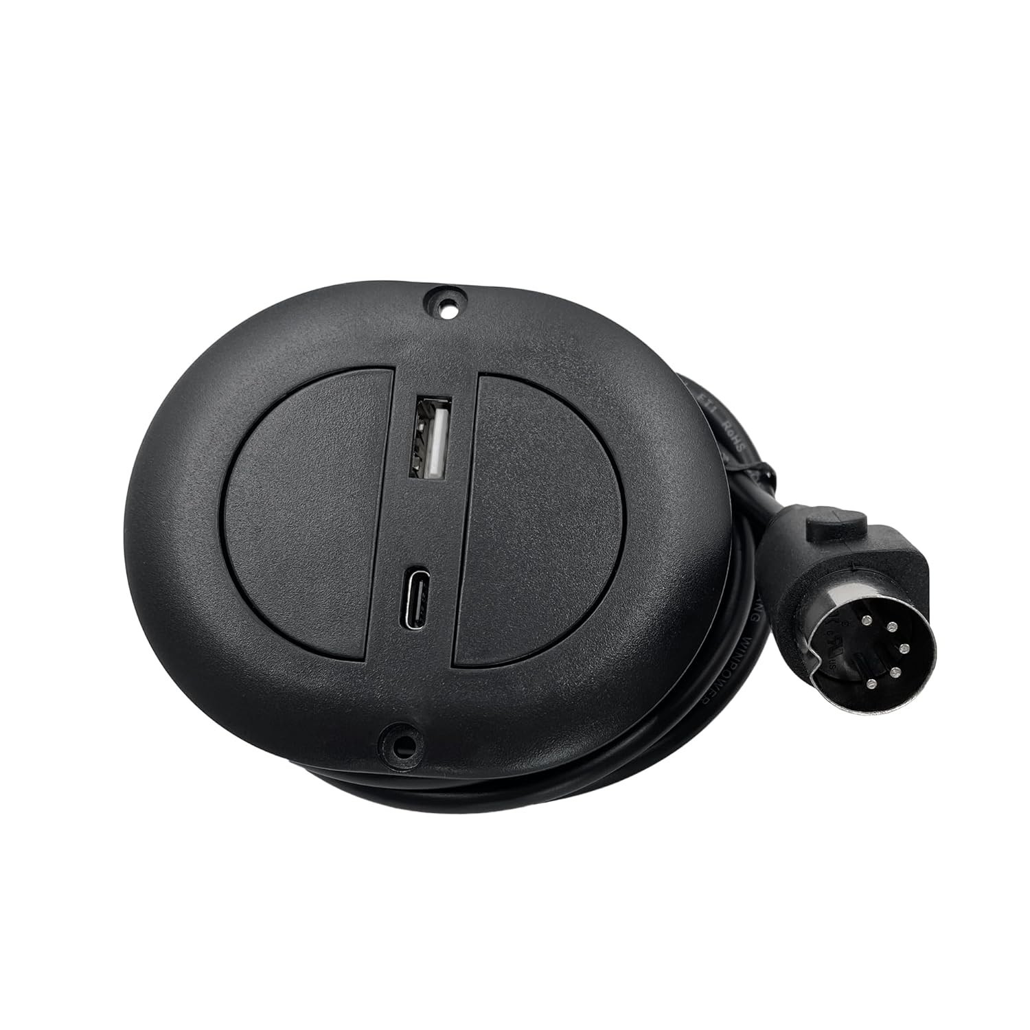 Universal 2 Button Electric Recliner Switch with USB A/C Ports - Easy Install