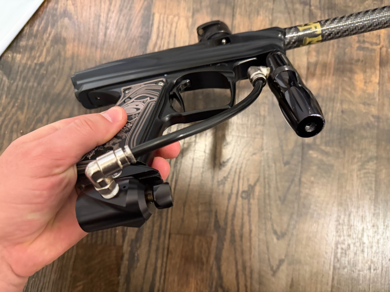 Black Marq Bob Long / Field One Paintball Marker
