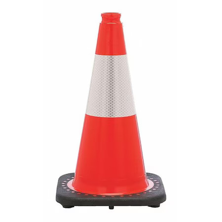 Zoro Select Rs45015c3m6 Traffic Cone, Day Or Low Speed Roadway (40 Mph Or,