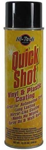 Quick Shot Vinyl & Plastic Coating HT18014 Hi-Tech, 12.25 oz *Ships Fast & Free*
