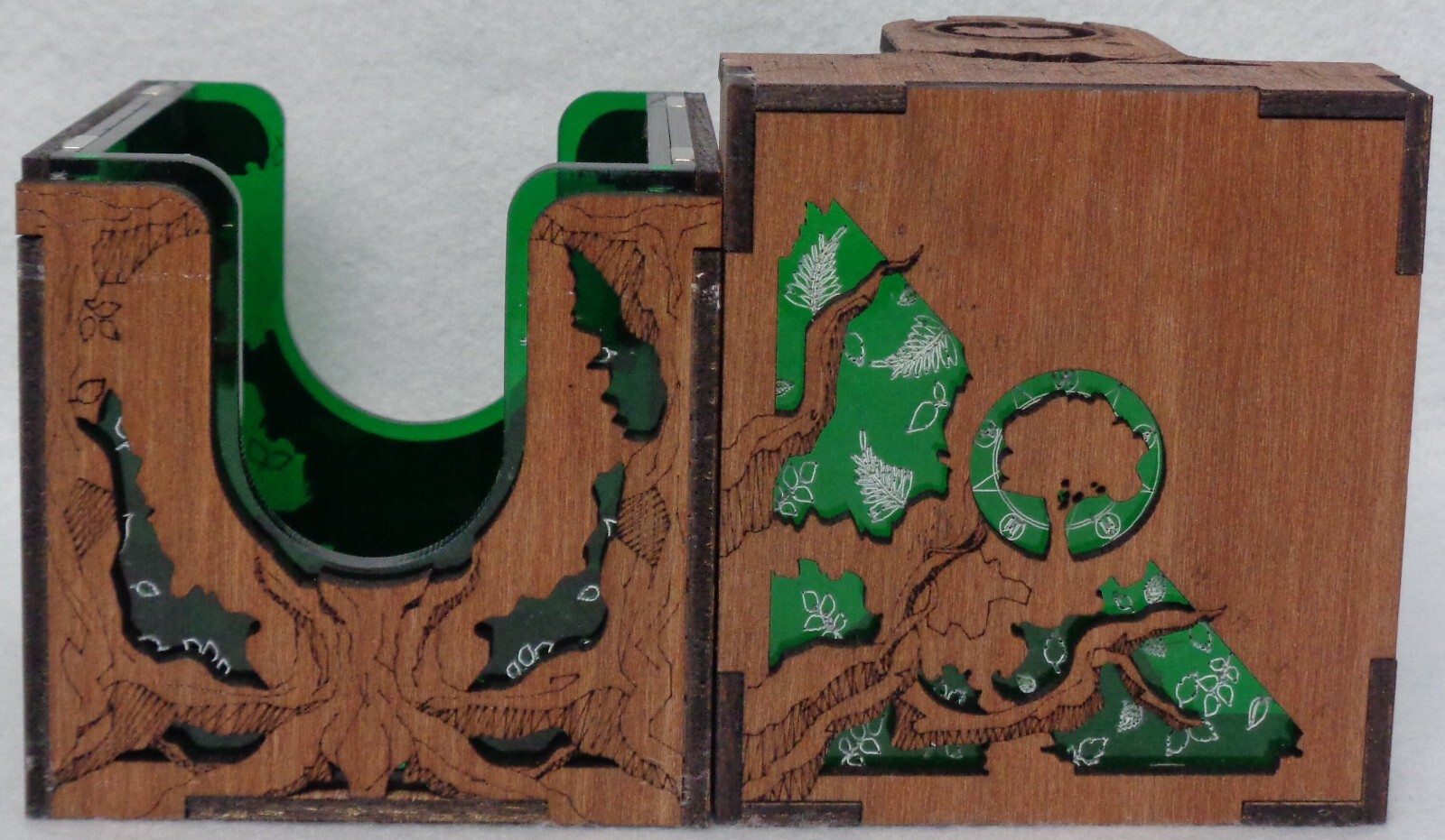 MTG Commander Deck Box GREEN standard Magic the Gathering