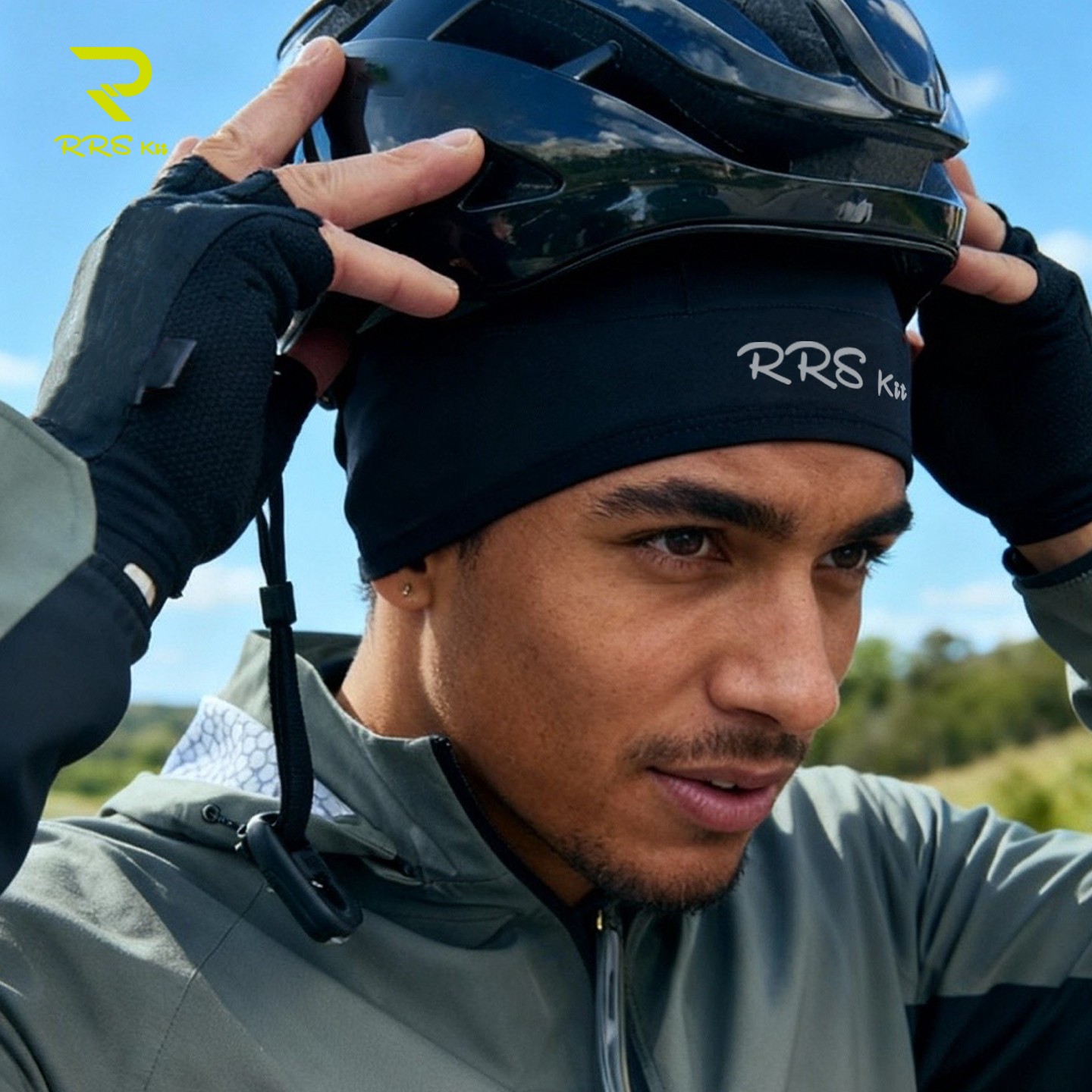 Rrskit Winter Warm Bicycle Hat Outdoor Sports Bicycle Headwear Windproof Hat