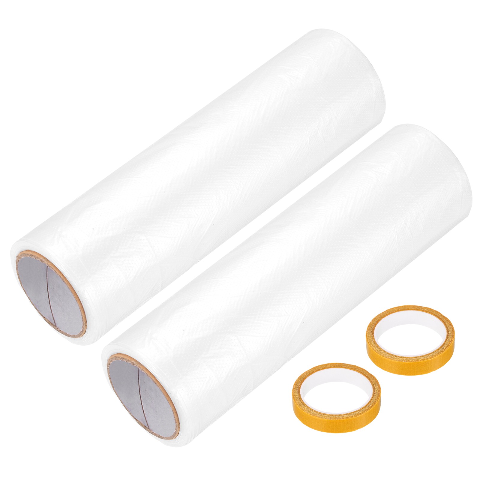 2Pcs 5M/16FT Air Conditioner Blowing Bag Flexible Extended Pipe Bag with Tape