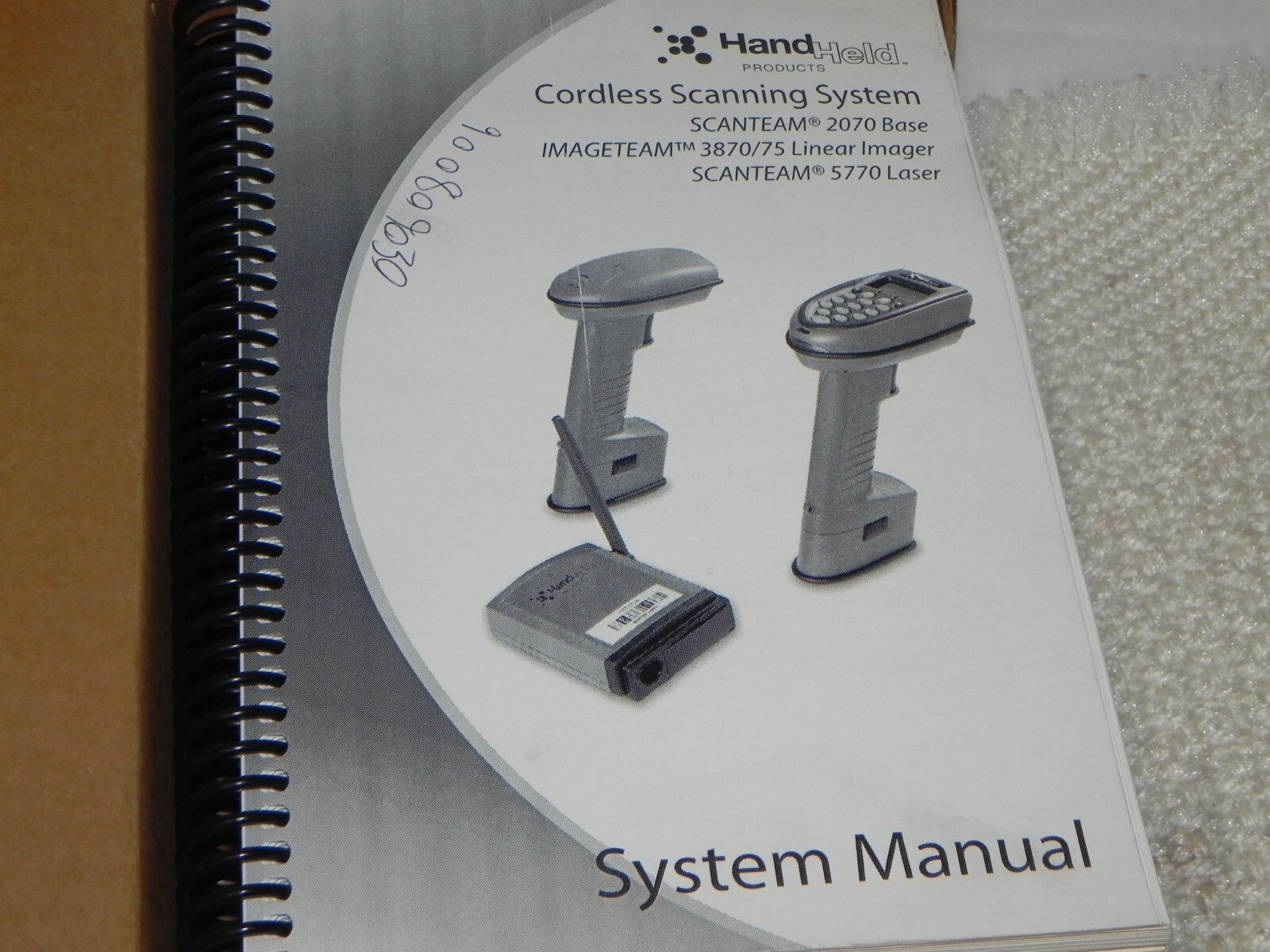 Hand Held 2070-1A Cordless SYS Base 3.8/1.08