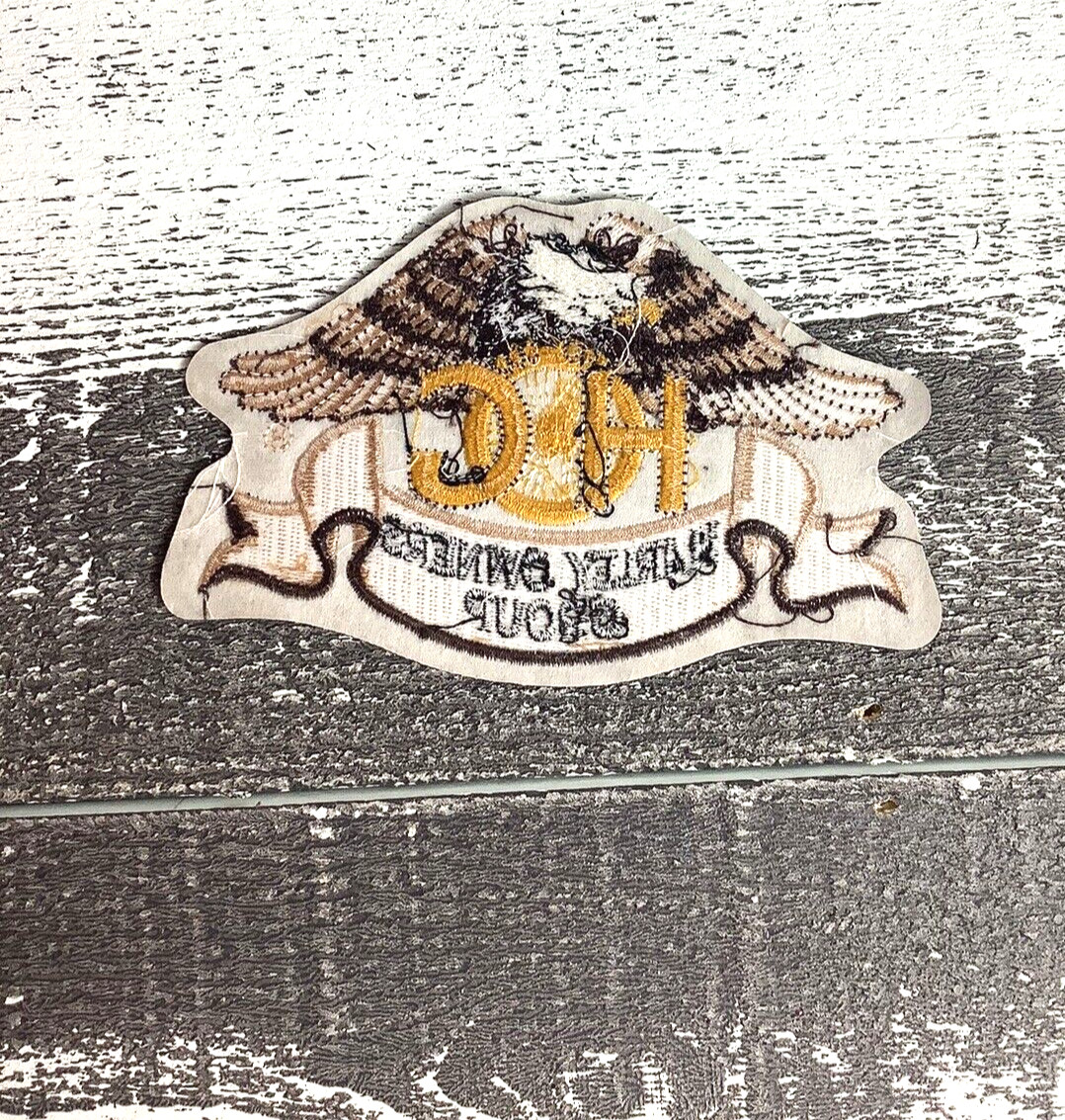 Harley Owners Group Patch 4.5" Embroidered