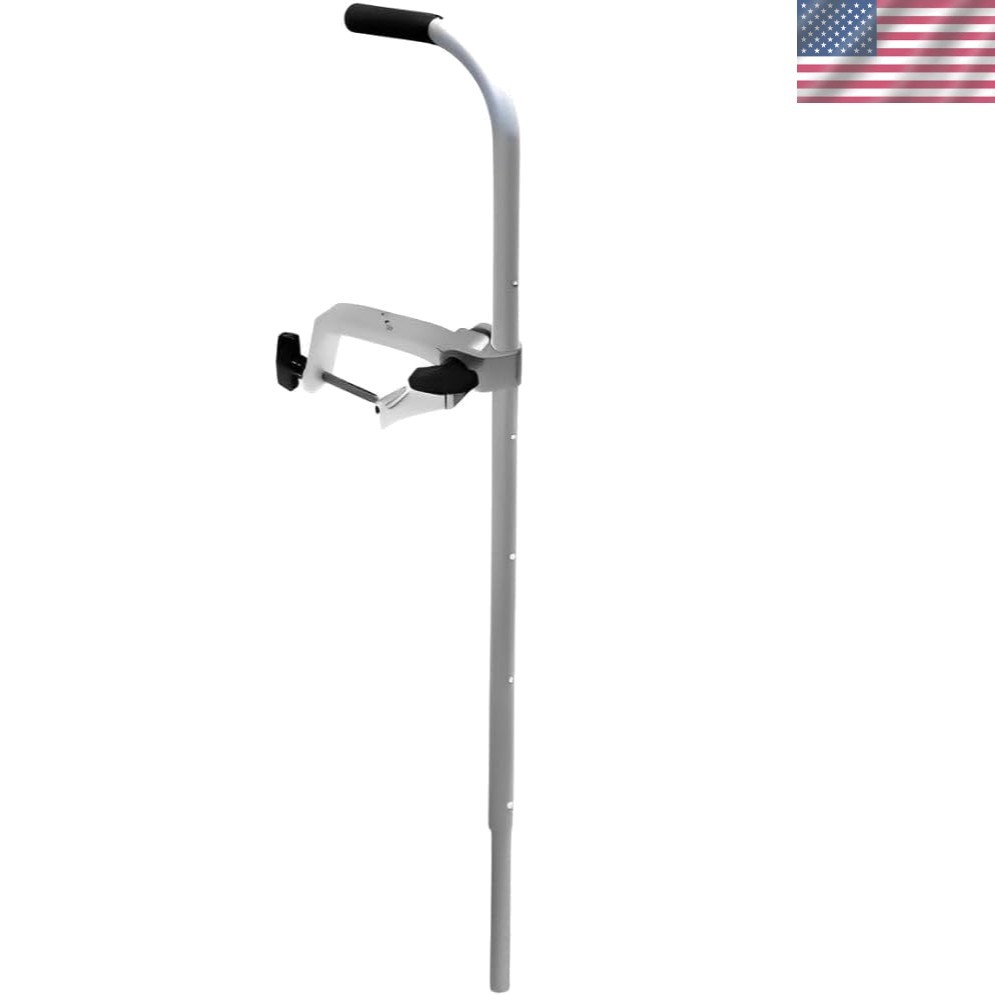 Telescoping Transducer Pole with Heavy-Duty Clamp, Adjustable from 30" to 50"