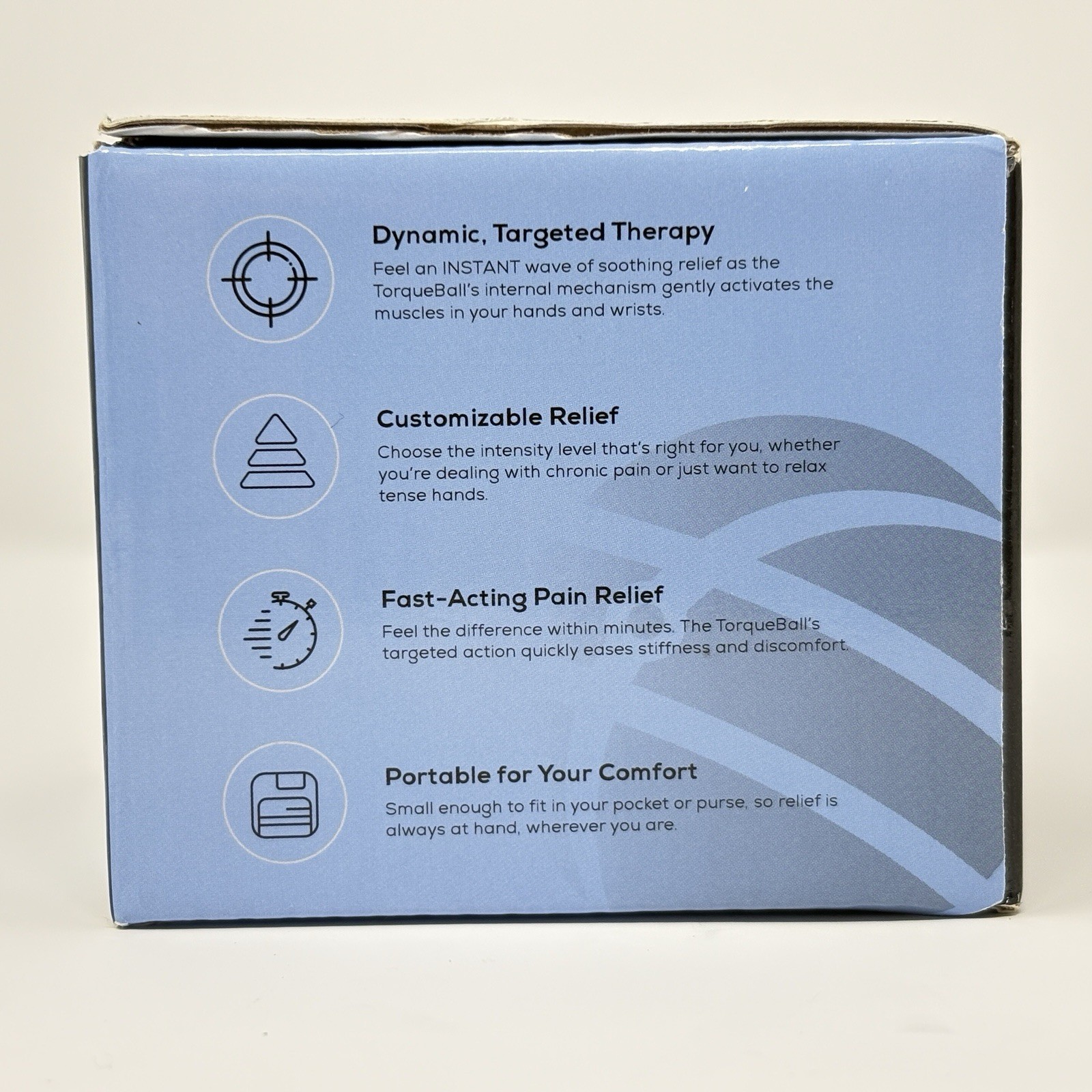Torque Ball Self-Starting Gyroscope Hand Exerciser Pain Reliever Metal NEW OPEN