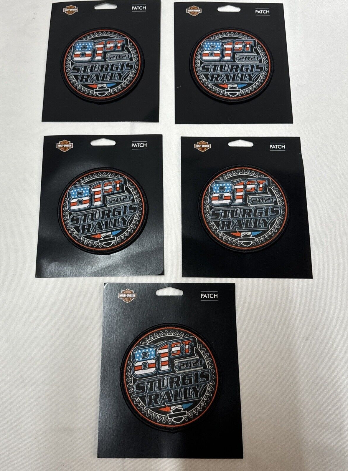 HARLEY DAVIDSON GENUINE STURGIS RALLY 81ST 2021 EMBLEM PATCH