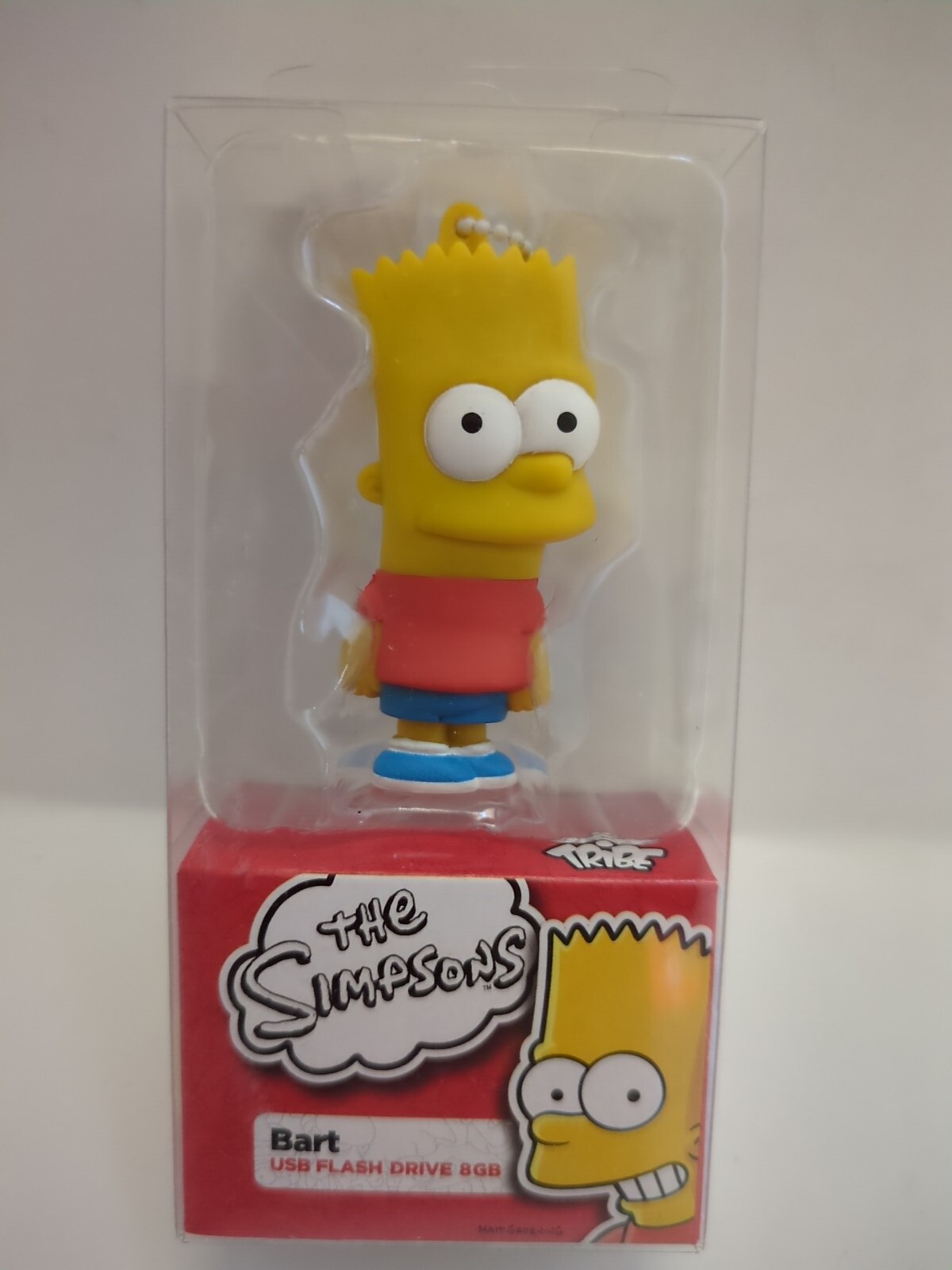 Tribe The Simpsons 3D Design USB Flash Drive 8GB Bart Keychain