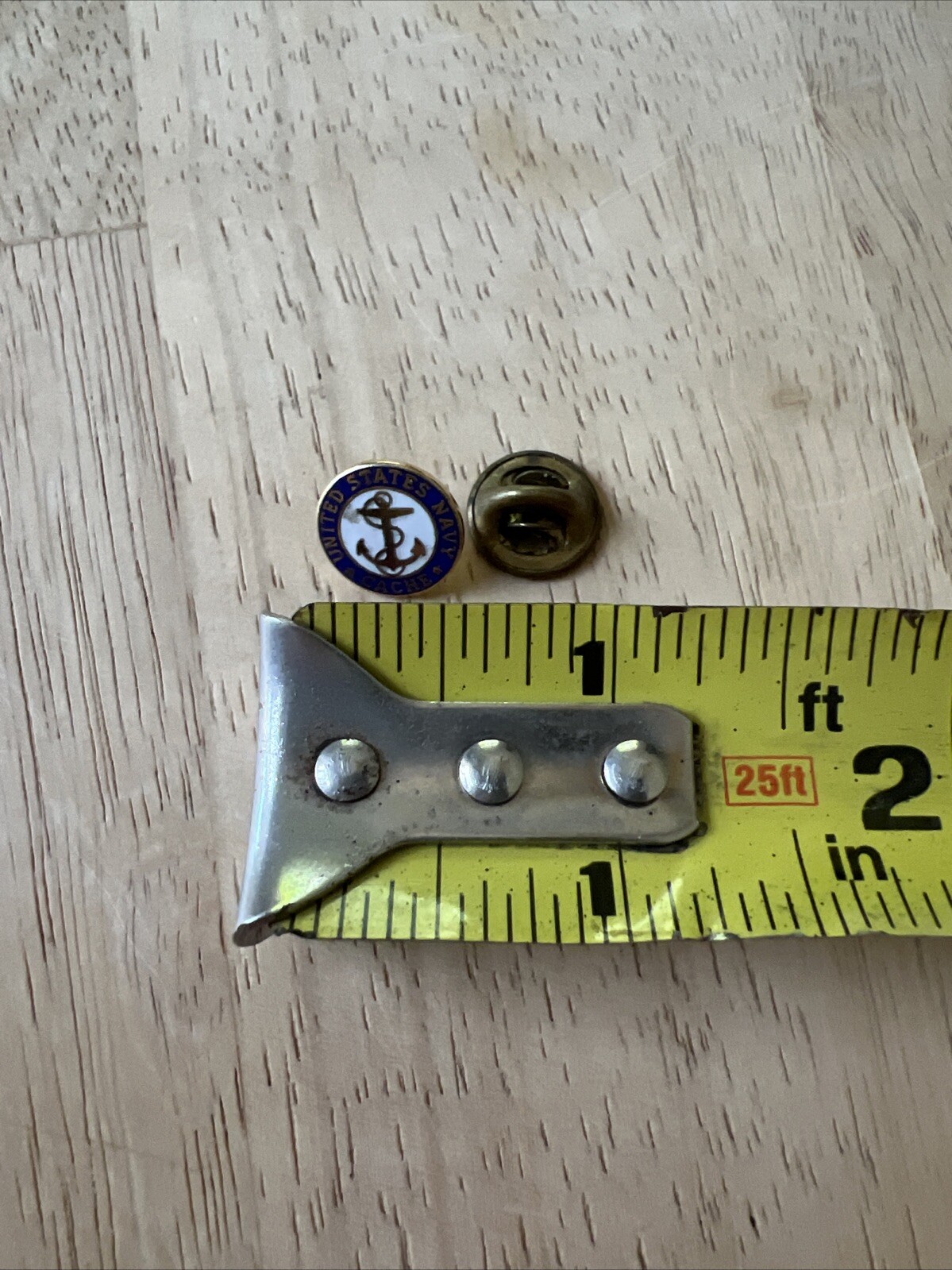Vintage United States Navy *Cache* Pinback