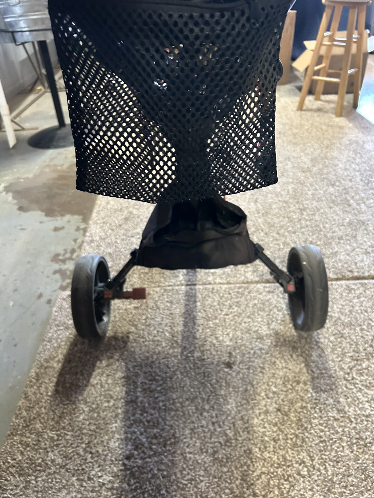 Golf push cart 3 wheel used Walking Golf Course Bag Strap