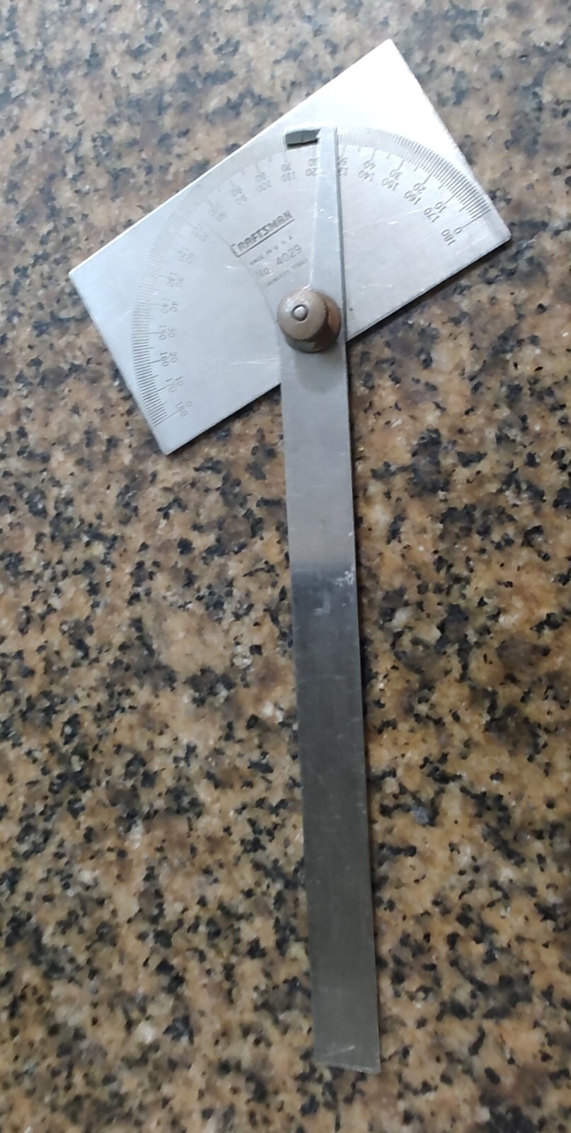 🗽CRAFTSMAN NO 4029 PROTRACTOR
