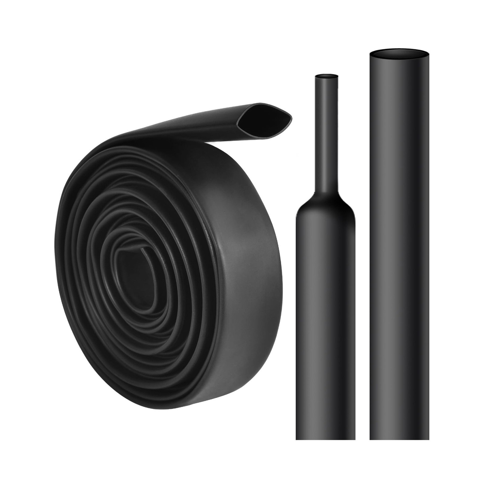1 Inch Heat Shrink Tubing - 5 Ft 3:1Ratio Waterproof Heat Shrink Tubin - Adhe...