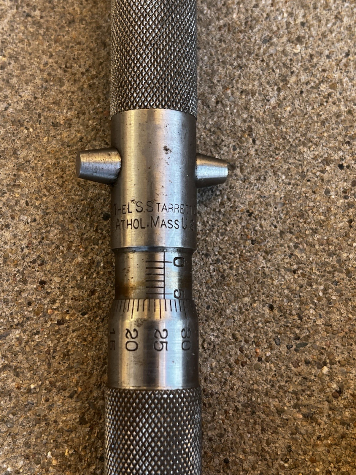 Starrett Depth Micrometer & Extra Rods