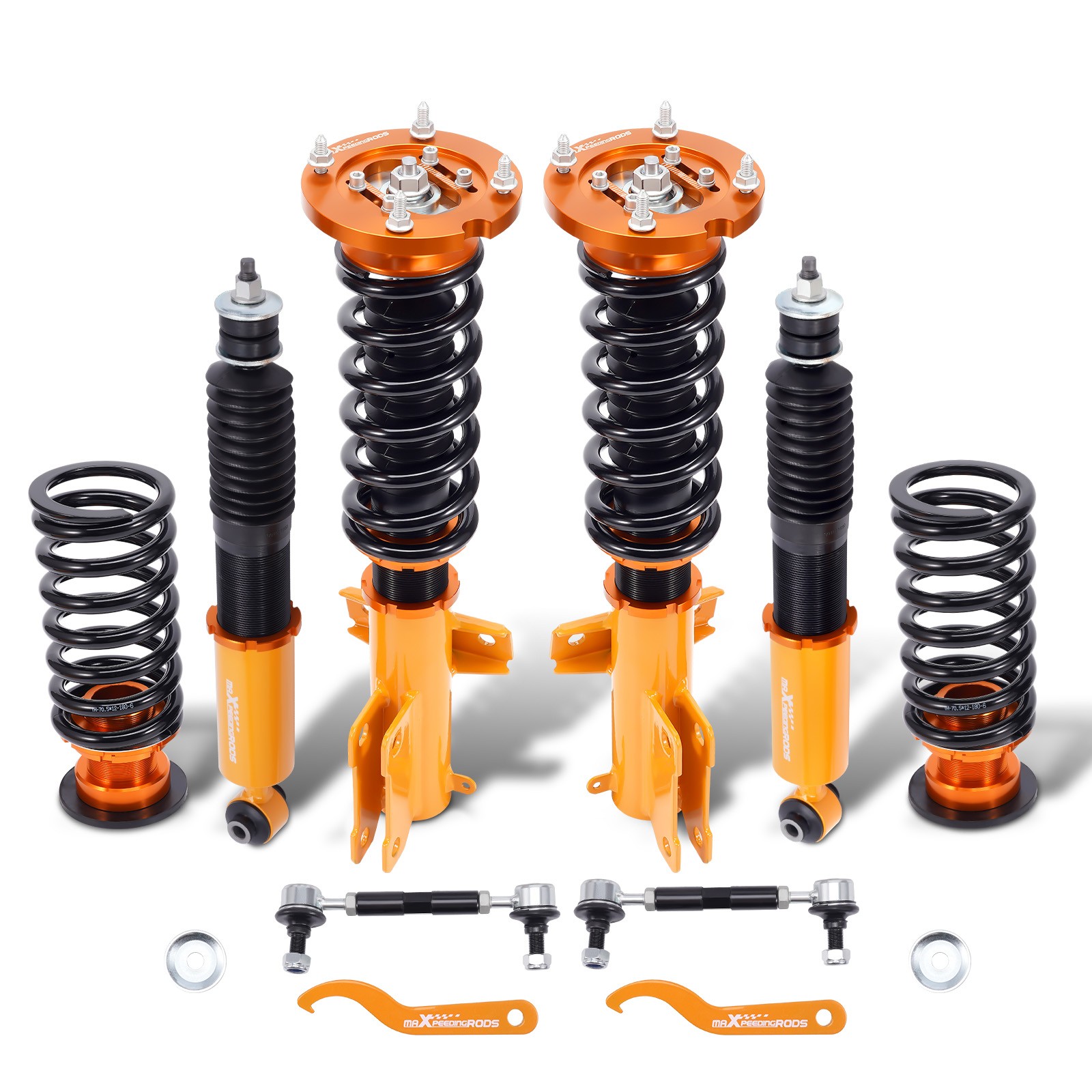 Coilovers Suspension Set Fit For Ford Mustang 2005-14 Adj. Height Struts Shocks