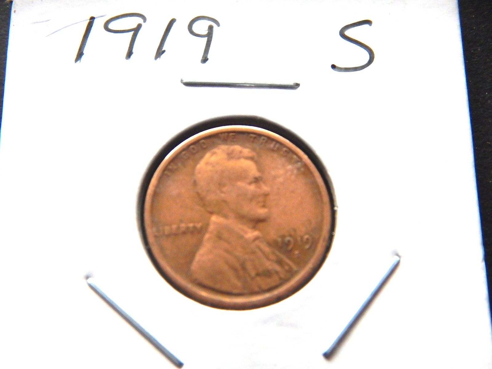 1919 (S) Lincoln Penny