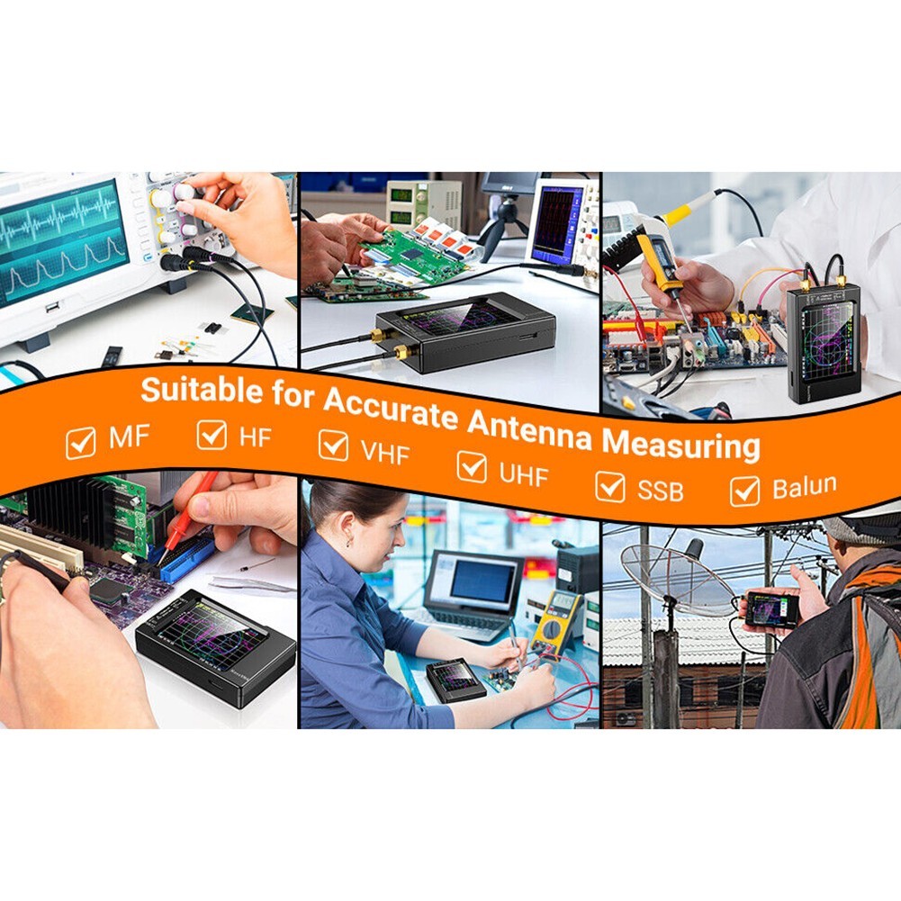 Vector Network Analyzer VHF UHF HF 10KHz-1.5GHz-Analyzer